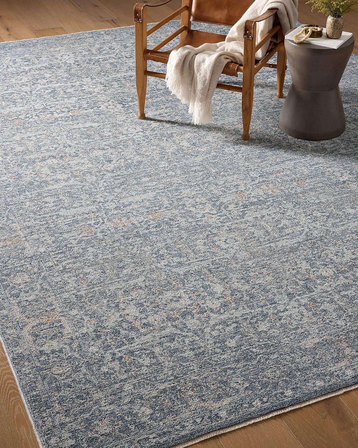 Angela Rose x Loloi Blake Denim / Taupe Area Rug