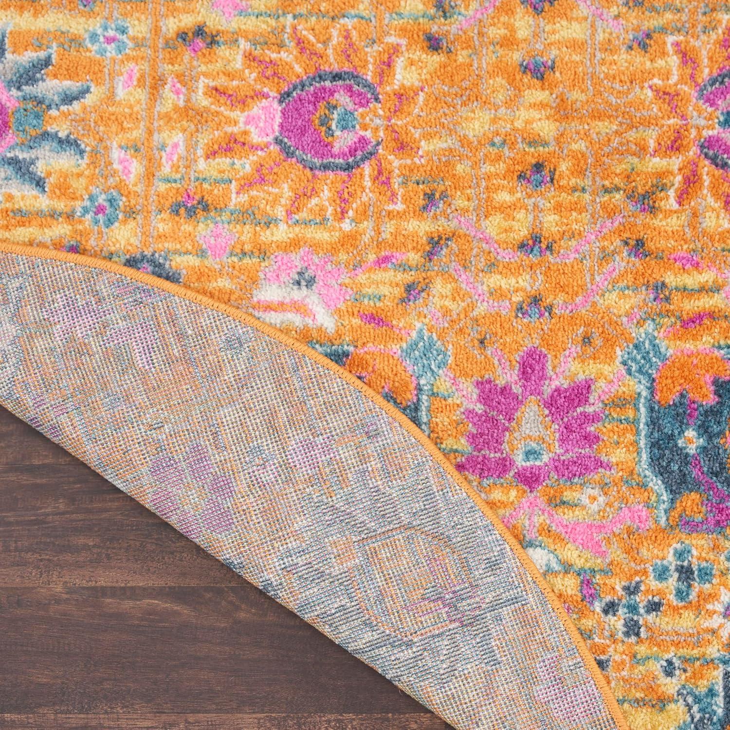 Nourison Passion Bohemian Indoor Rug Sunburst 8' x Round