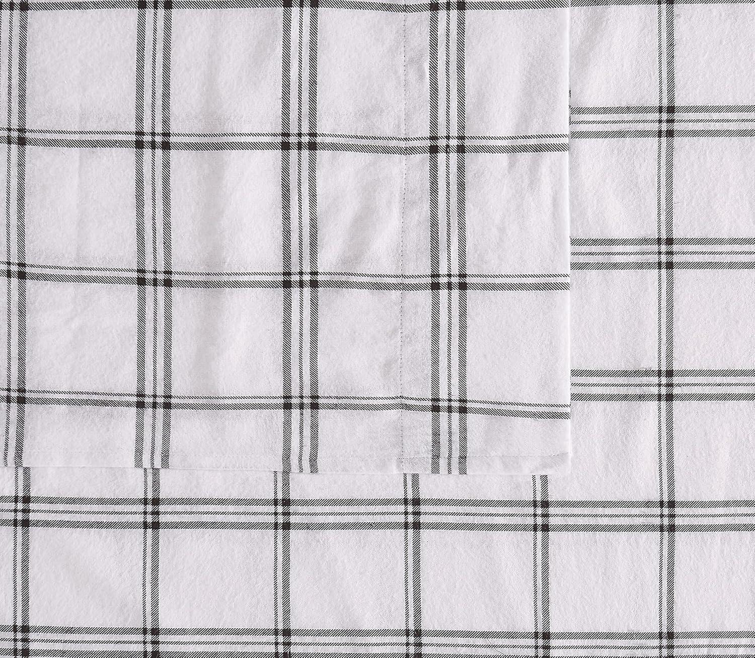 Truly Soft Bristol Plaid Flannel Sheet Set