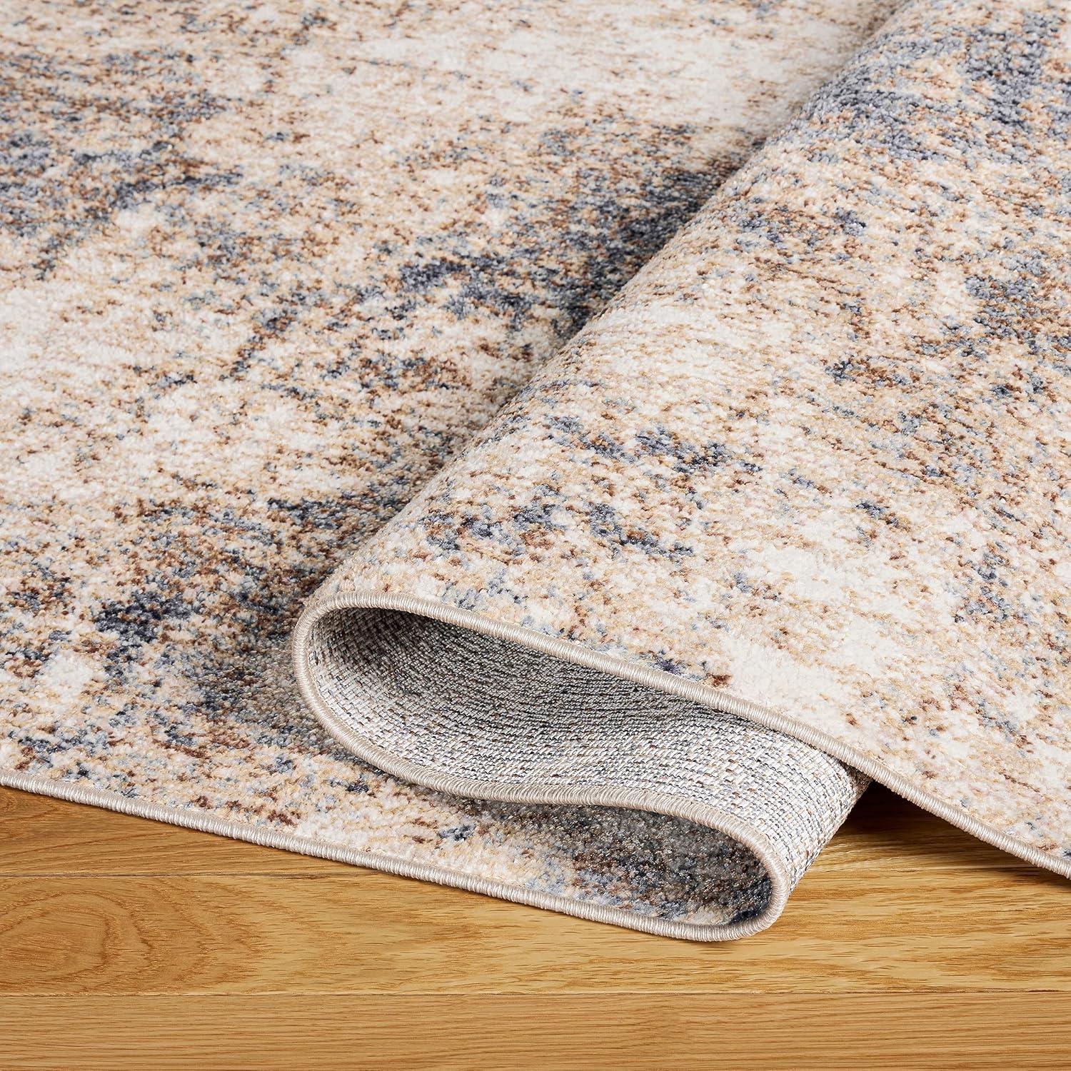 Town & Country Everyday Rein Everwash Washable Area Rug Brown/Beige