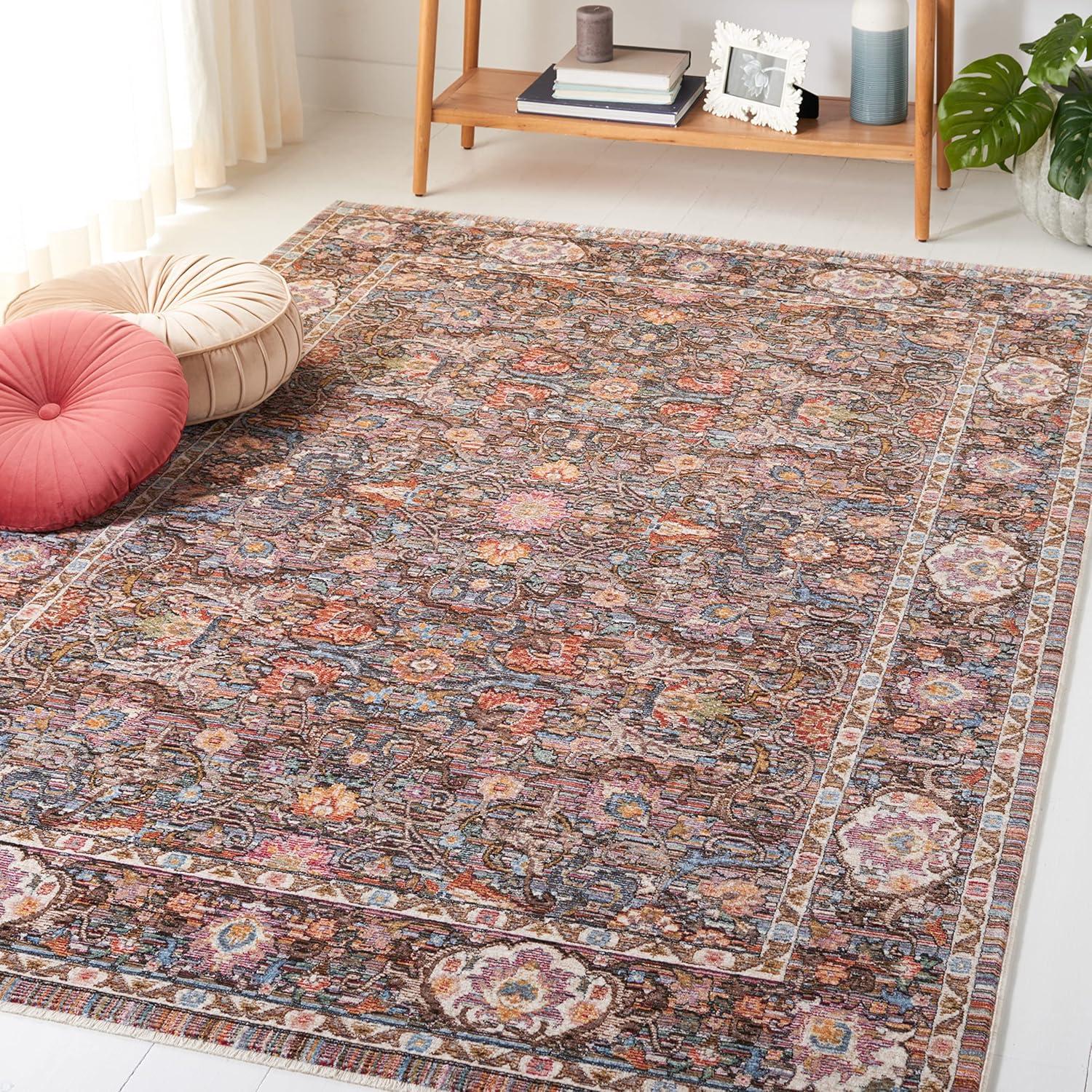 Crimson CMS224 Loomed Indoor Area Rug - Beige/Blue - 4'x6' - Safavieh