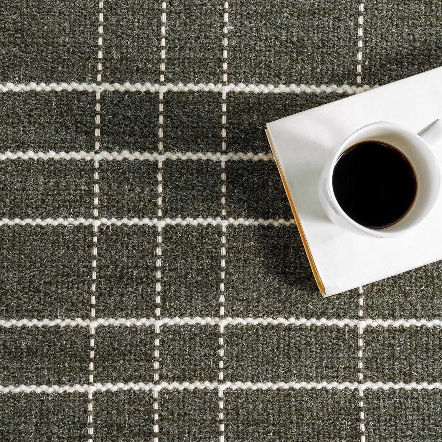 Laurel Foundry Modern Farmhouse® Charlie Plaid Wool Area Rug