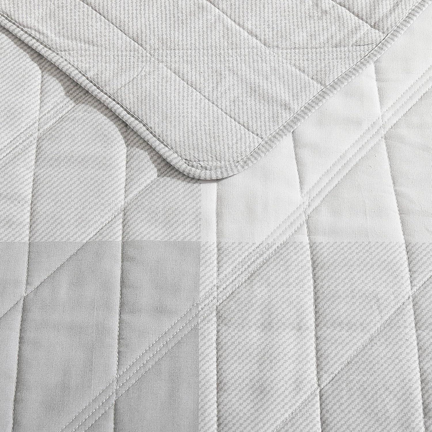 Eddie Bauer Boulder Plaid Cotton Green Quilt Set & Reviews | Wayfair