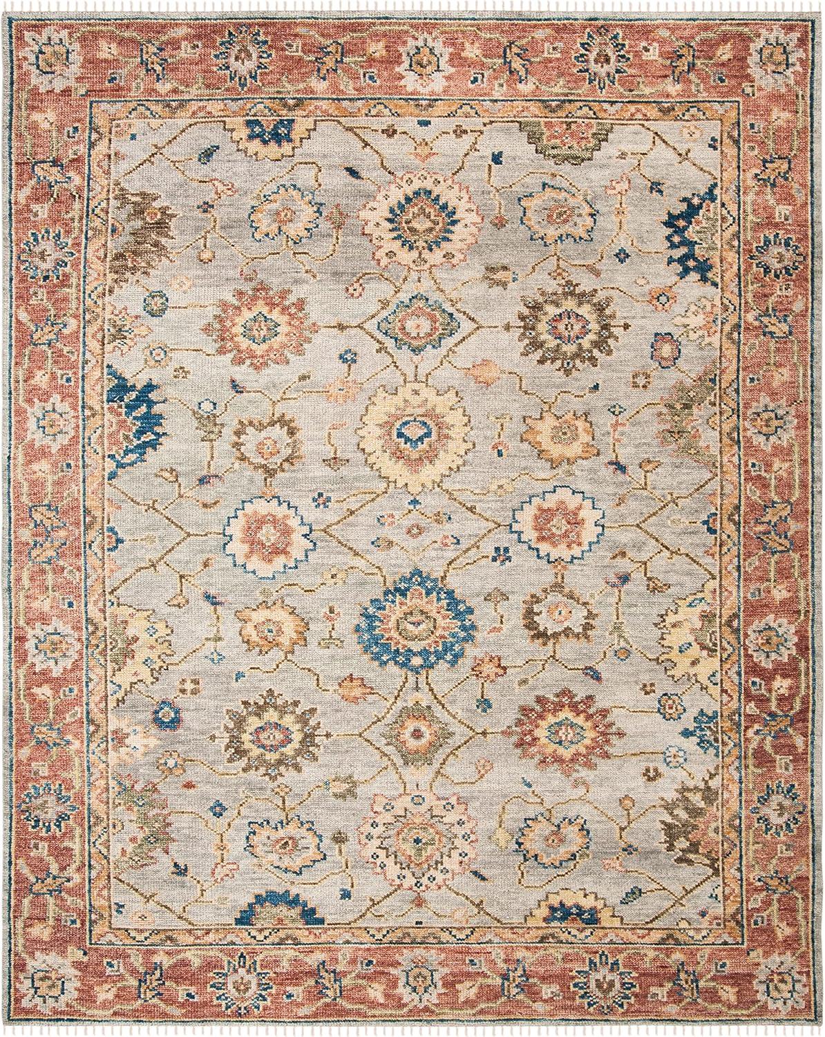 Samarkand Hand Knotted Wool Oriental Rug