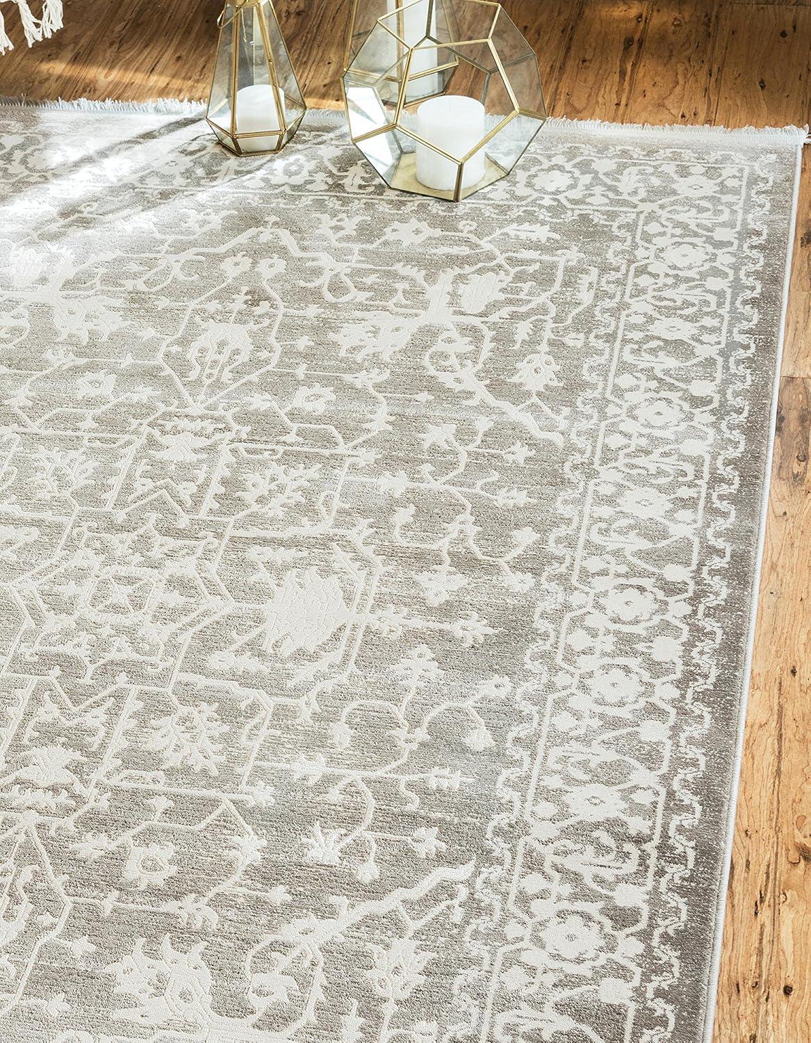 New Classical Olympia Gray 8' 0 x 10' 0 Area Rug