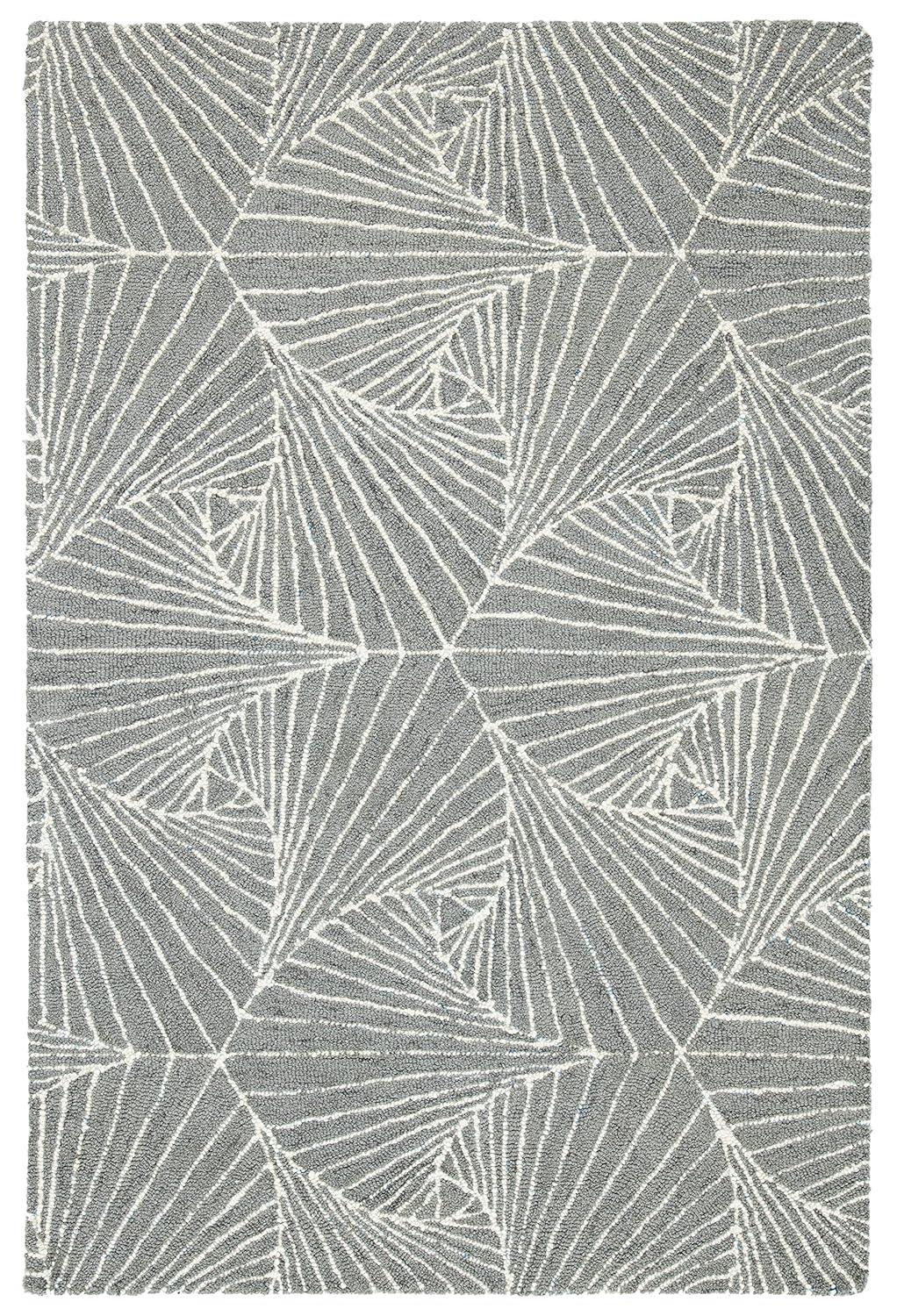 Micro-Loop MLP174 Hand Tufted Area Rug - Grey/Ivory - 3'x5' - Safavieh.