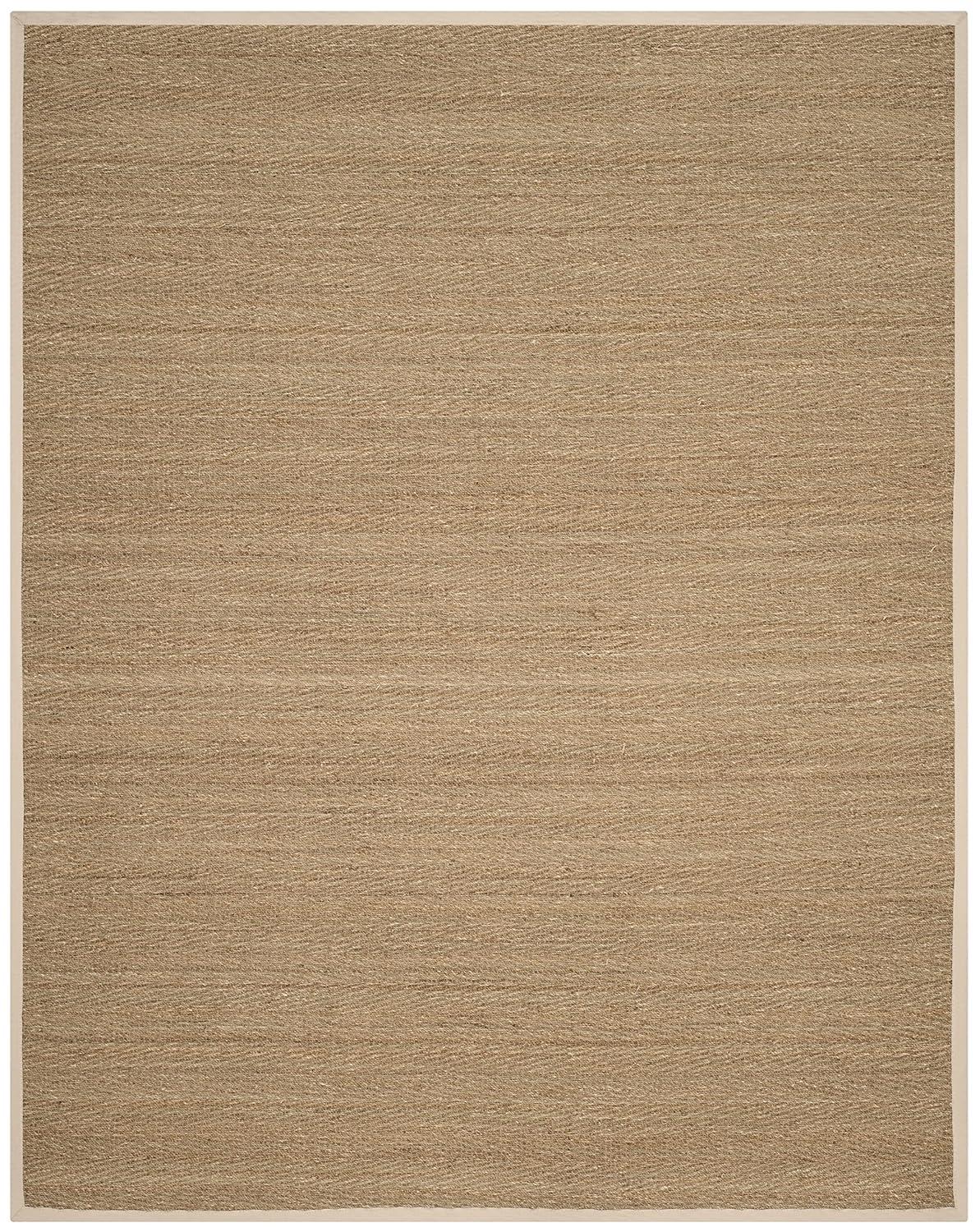 Deschamps Natural Fiber Seagrass Solid Color Rug