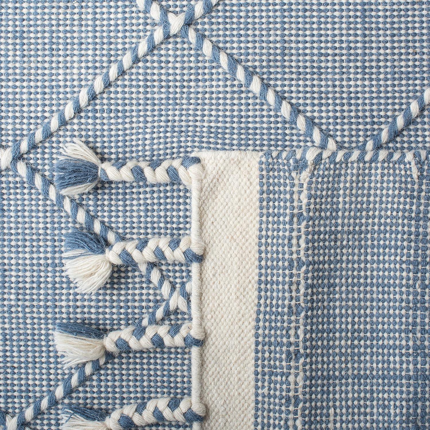 Dakota Fields Casablanca Hand Loomed 80% Wool, 20% Cotton Geometric Rug