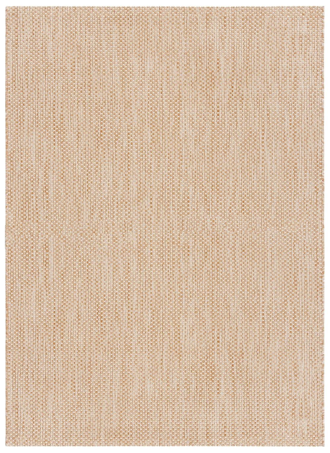 Courtyard CY8521 Power Loomed Indoor/Outdoor Area Rug - Natural/Cream - 5'3"x7'7" - Safavieh.