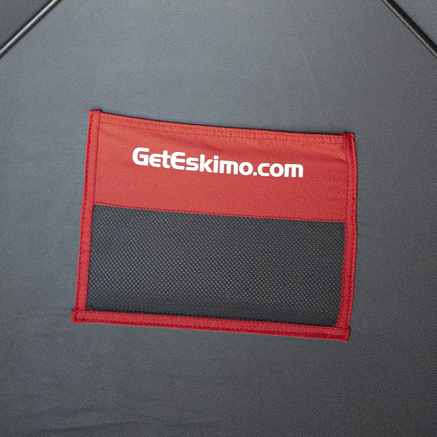 Eskimo FatFish™ 949, Pop-up Portable Ice Shelter, Red/Black, 3-4 Person Capacity, FF949