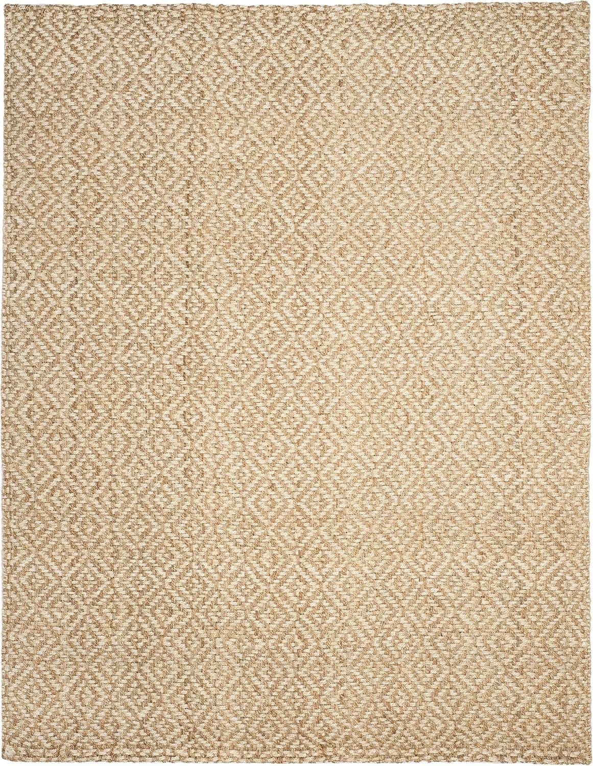 Natural Fiber NF261 Hand Woven Indoor Area Rug - Ivory/Natural - 6'x9' - Safavieh