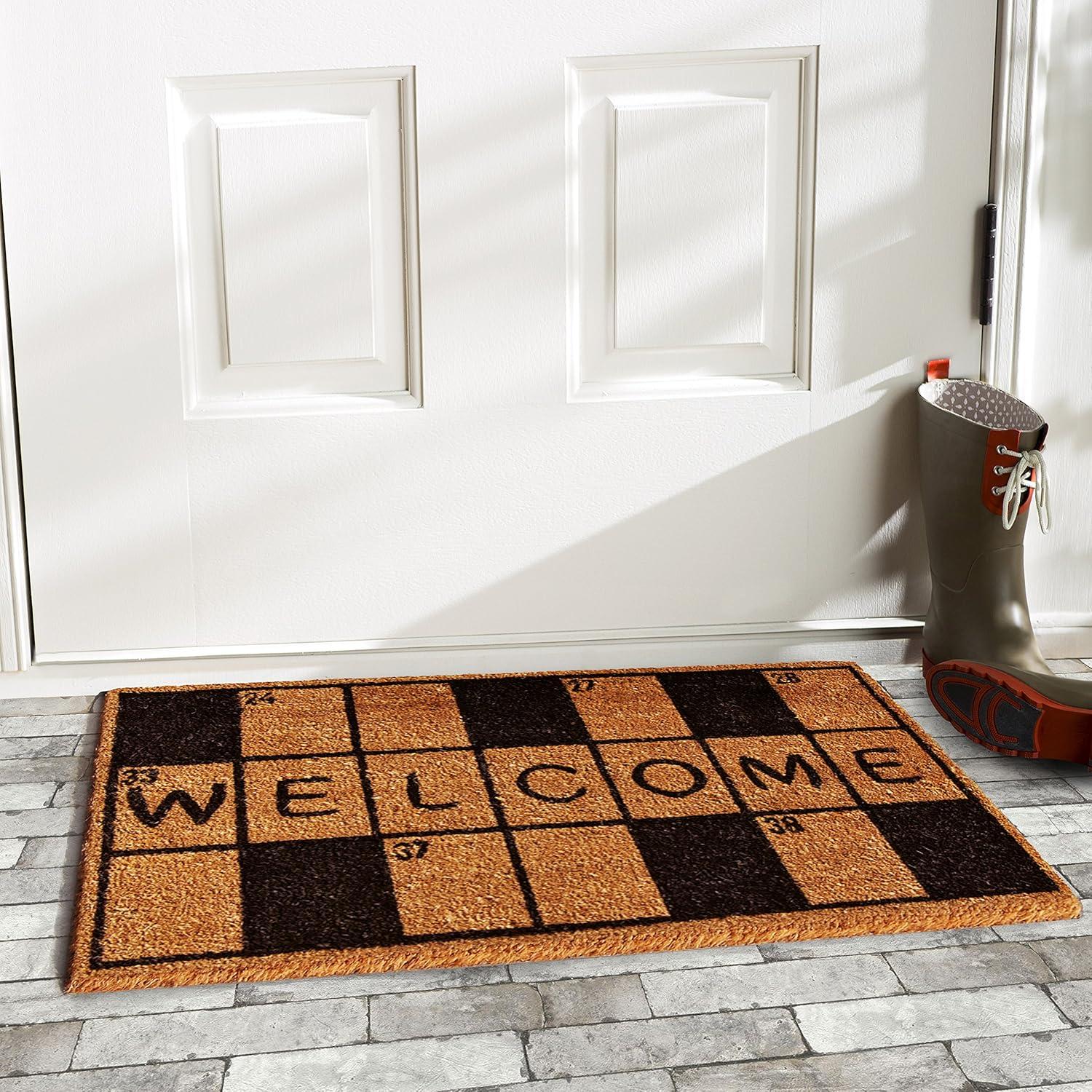 Calloway Mills Crossword Welcome Outdoor Doormat