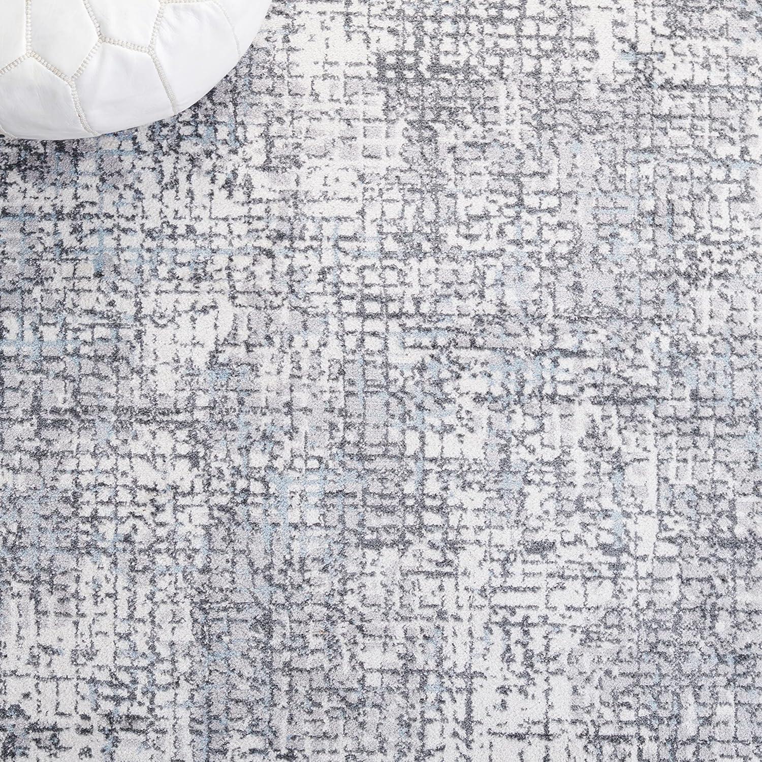 Toscana TOS672 Power Loomed Area Rug - Ivory/Grey - 8'x10' - Safavieh.