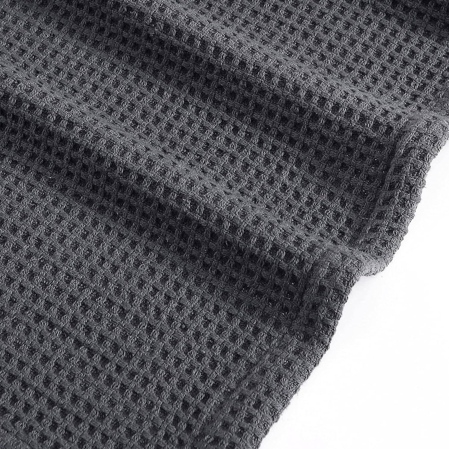 Vera Wang Waffleweave Cotton Blanket