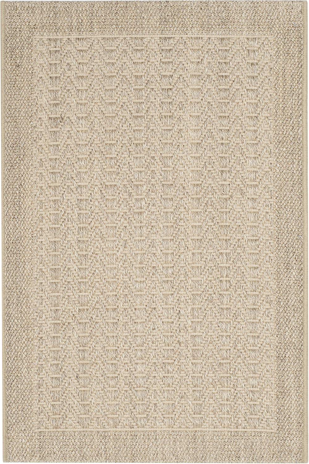 Huxley Sisal PAB321 Power Loomed, Jacquard Weave Indoor Accent Rug - 2'x3' - Silver - Safavieh