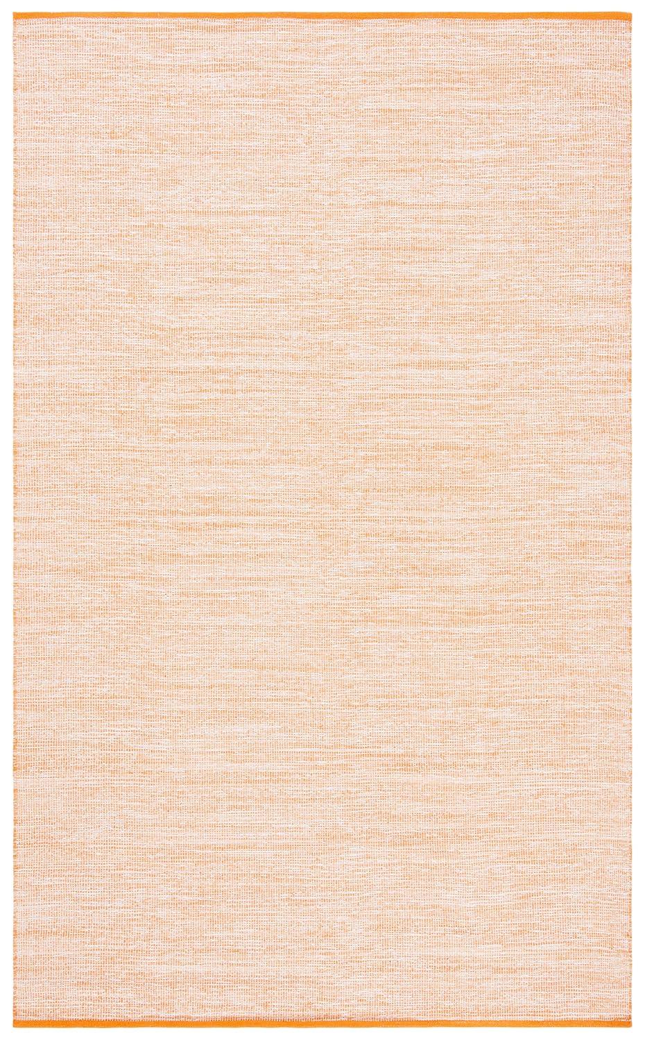 Montauk MTK250 Hand Woven, Flat Weave Indoor Accent Rug - Orange - 4'x6' - Safavieh