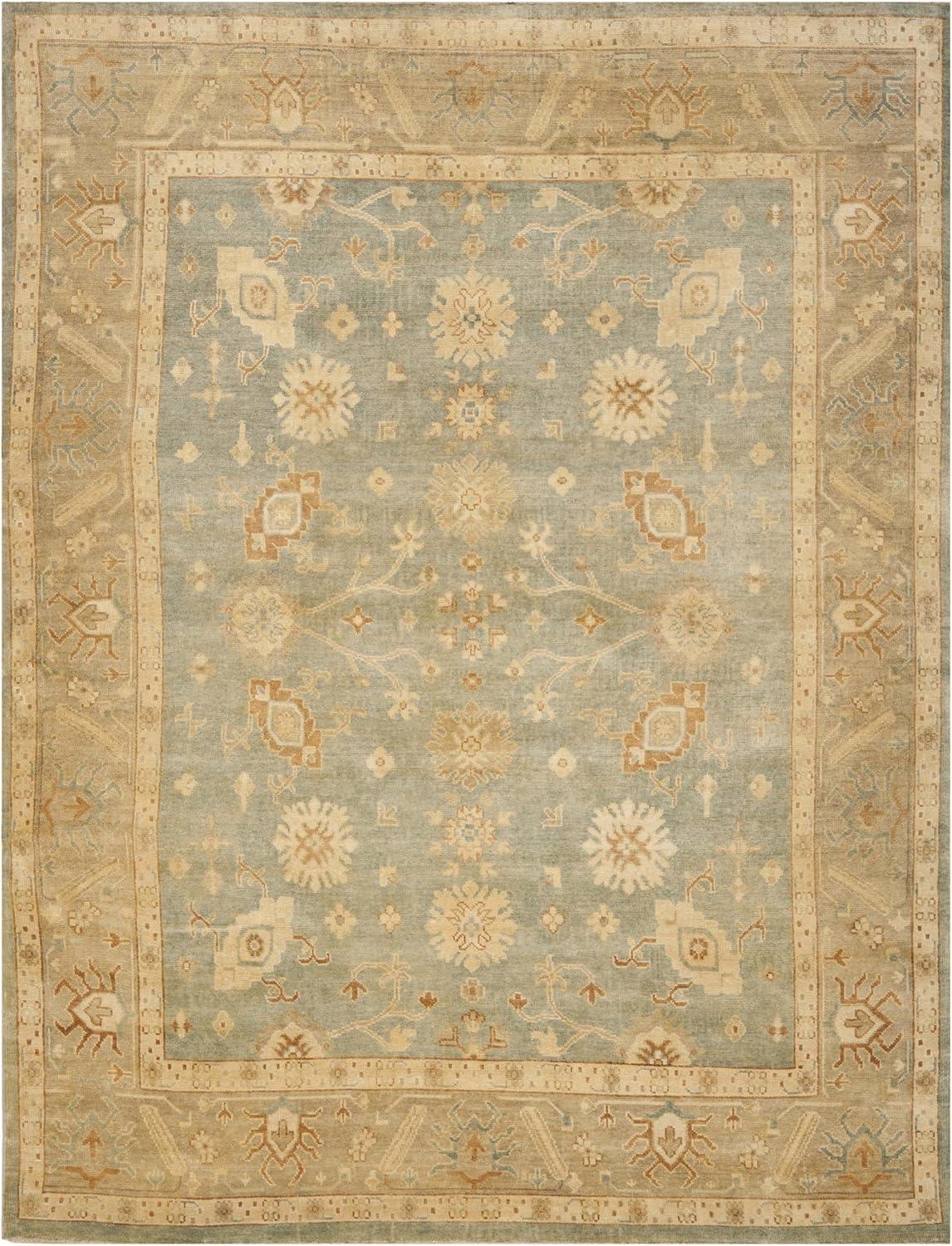 Oushak OSH124 Hand Knotted Area Rug  - Safavieh