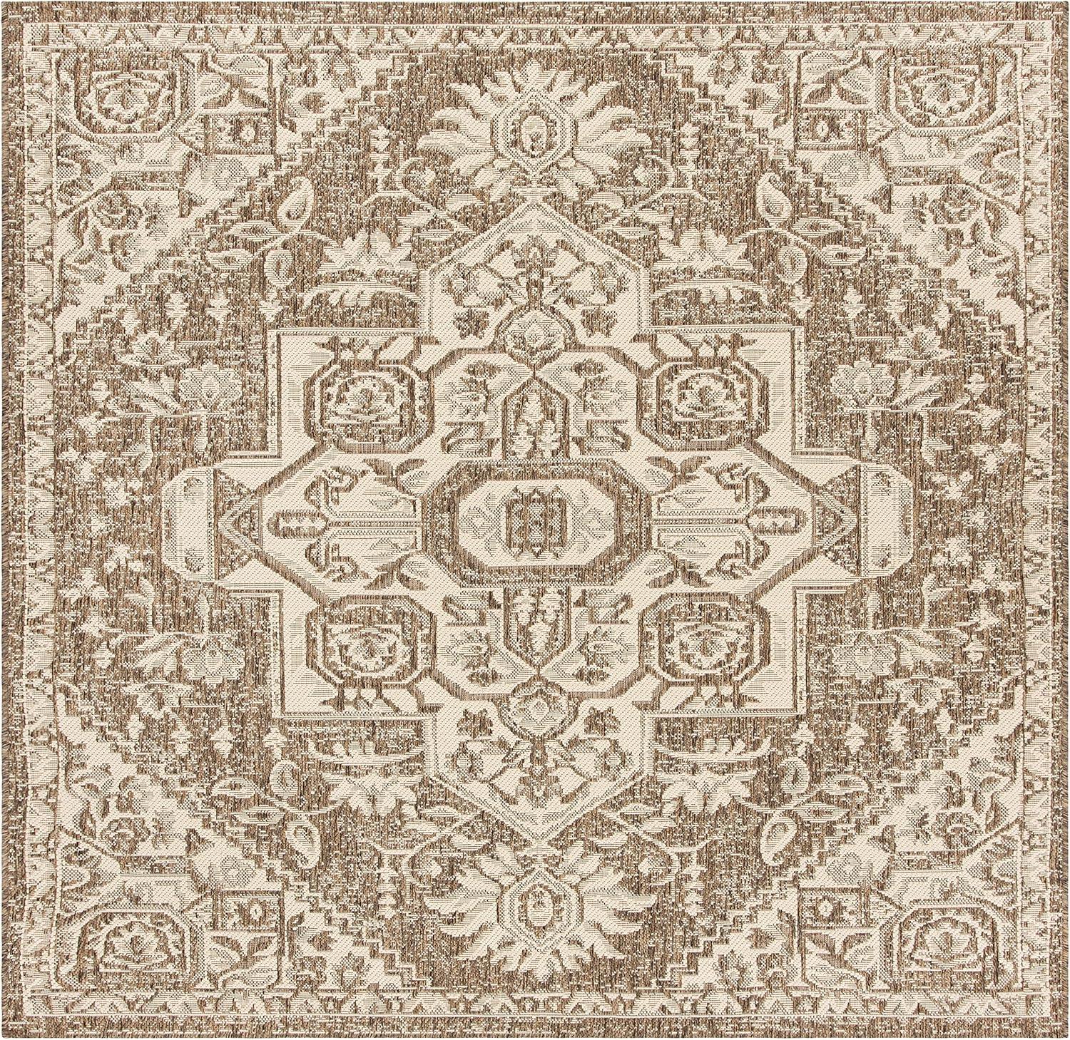 Beach House BHS138 Power Loomed Area Rug  - Safavieh