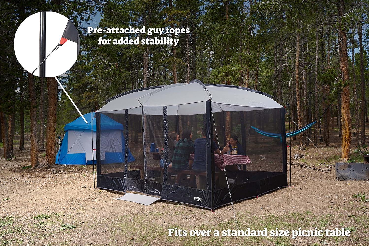 Wenzel Magnetic Screenhouse - Black