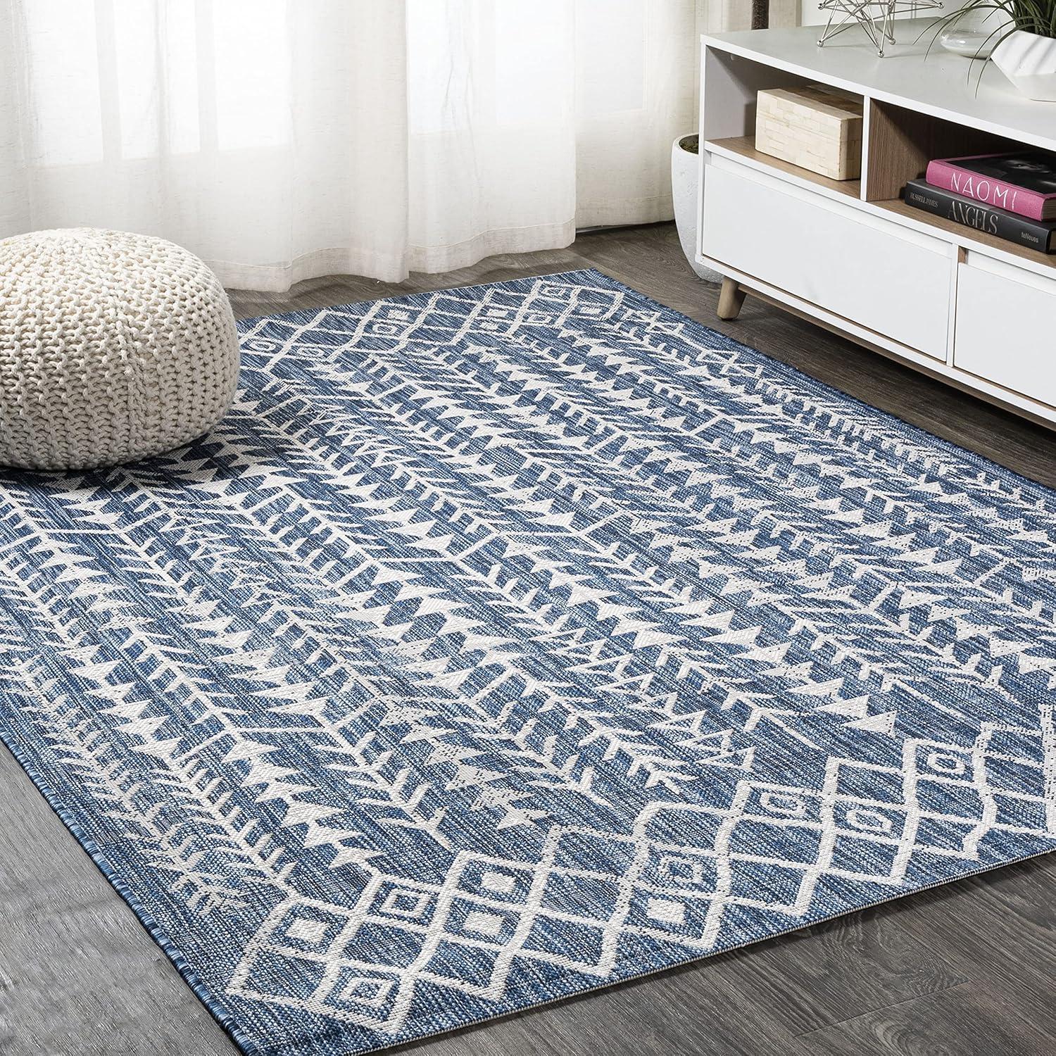 Tokay Bohemian Inspired Geometric Indoor/Outdoor Area Rug - JONATHAN Y