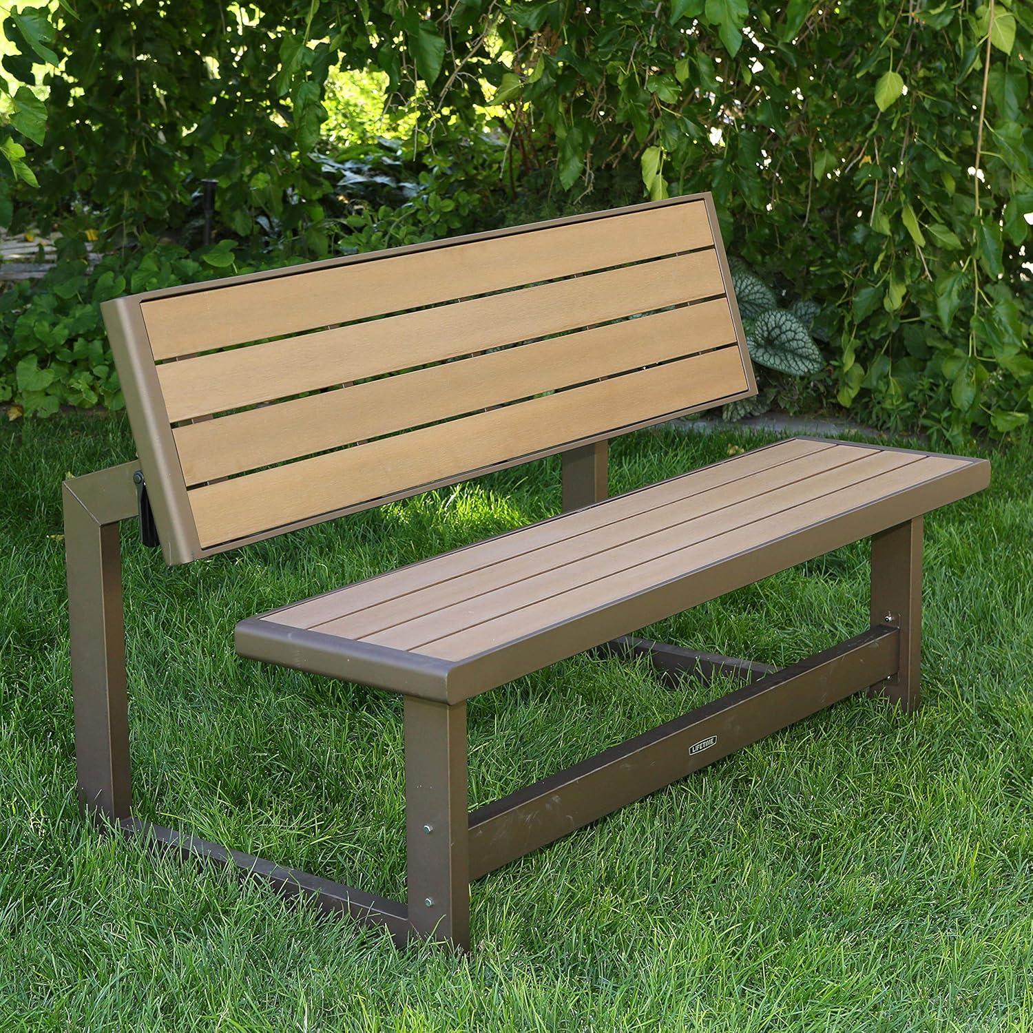 Metal Outdoor Bench