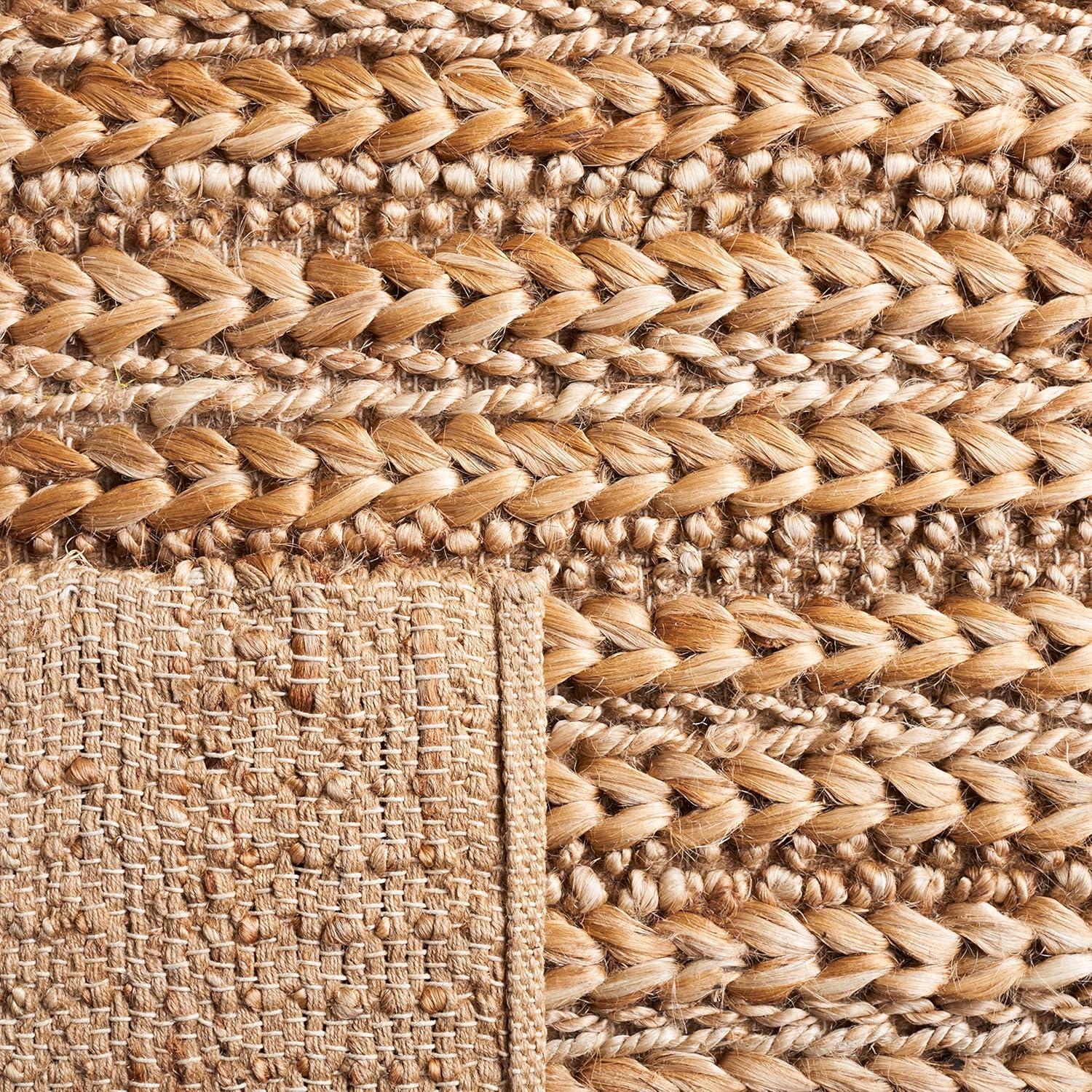 Natural Fiber NF653 Hand Woven Area Rug - Natural - 5'x8' - Safavieh.