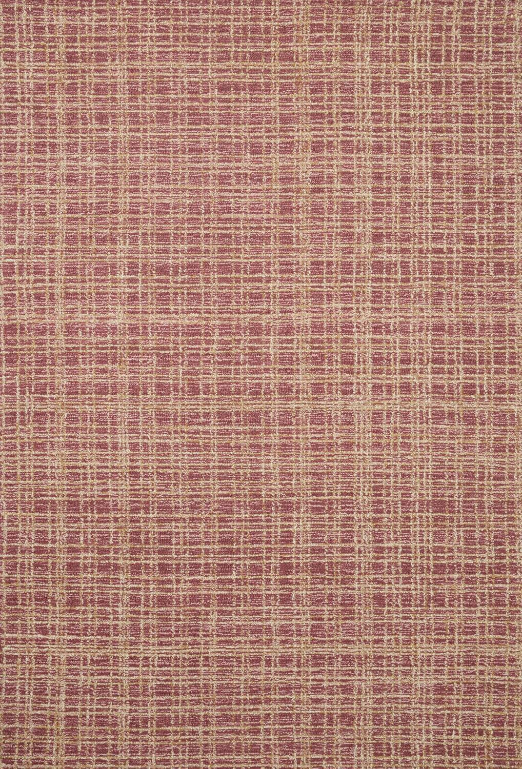 Polly I Hand-Tufted Wool Rug by Chris Loves Julia x Loloi - Berry and Natural / 2'6" x 9'9" Runner