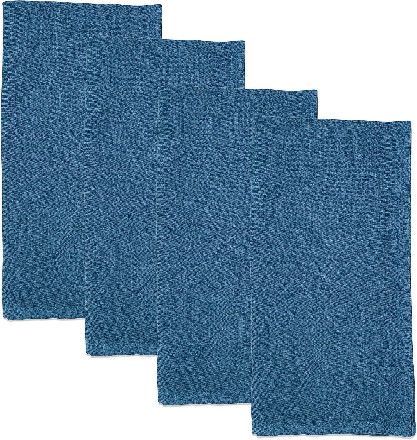 Saro Lifestyle Classic Pure Linen Table Napkin (Set of 4)