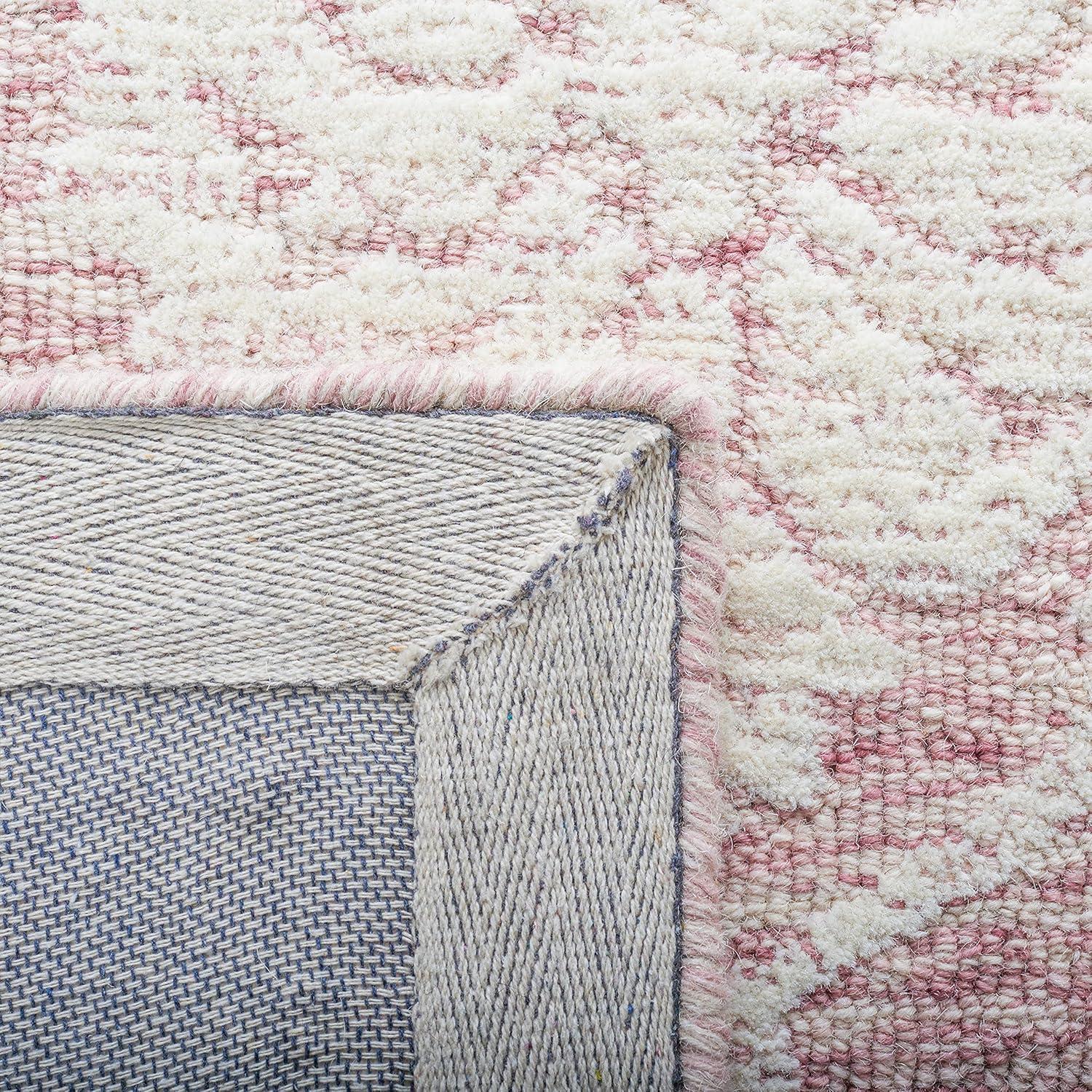 Metro MET996 Hand Tufted Indoor Area Rug - Pink/Ivory - 5'x8' - Safavieh
