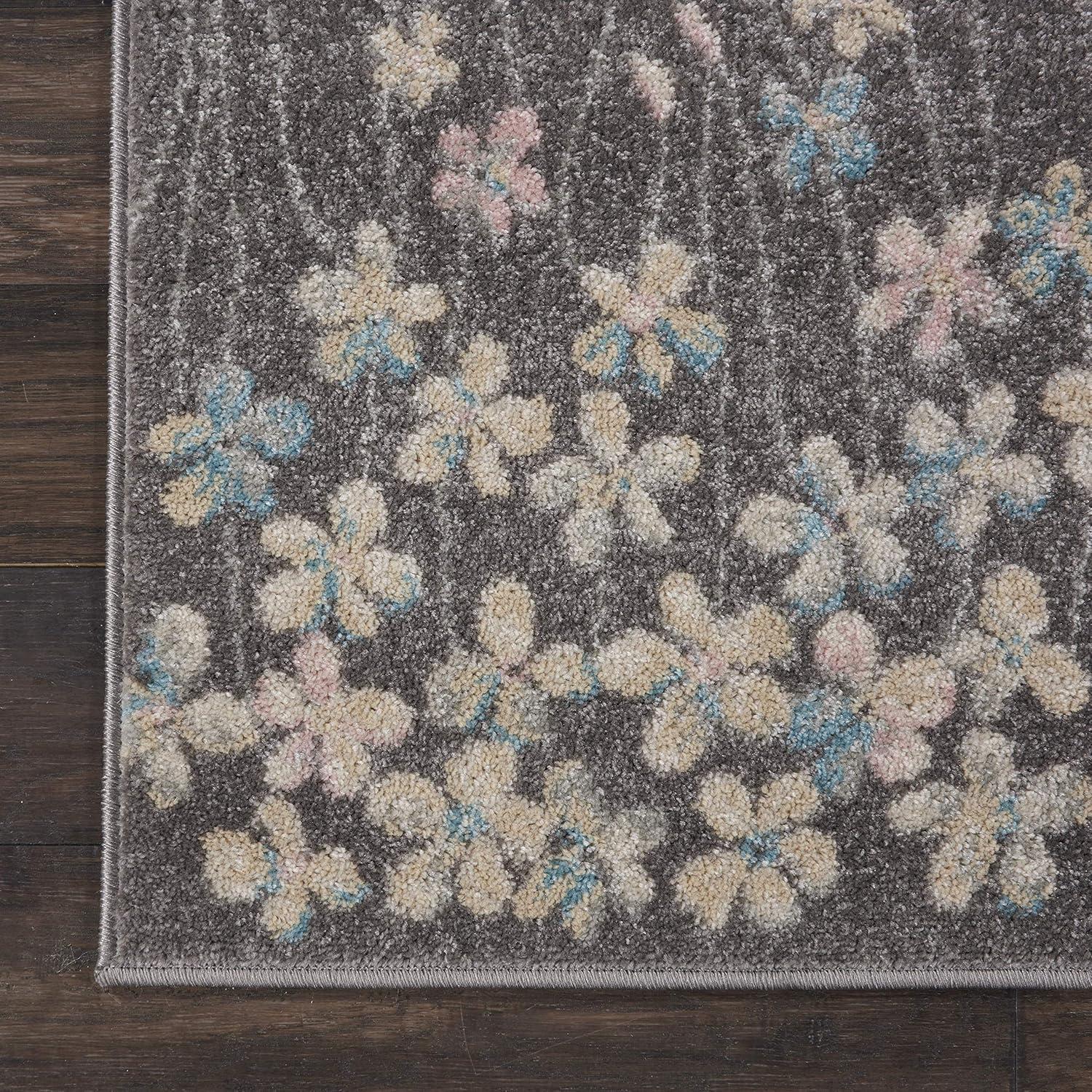 Nourison Tranquil Bohemian Botanical Bloom Area Rug