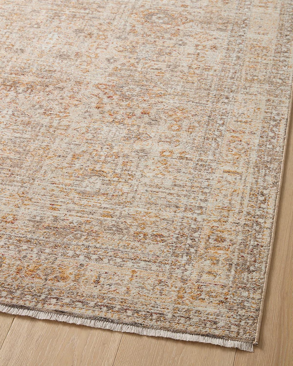 Angela Rose x Loloi Blake Oatmeal / Spice Area Rug