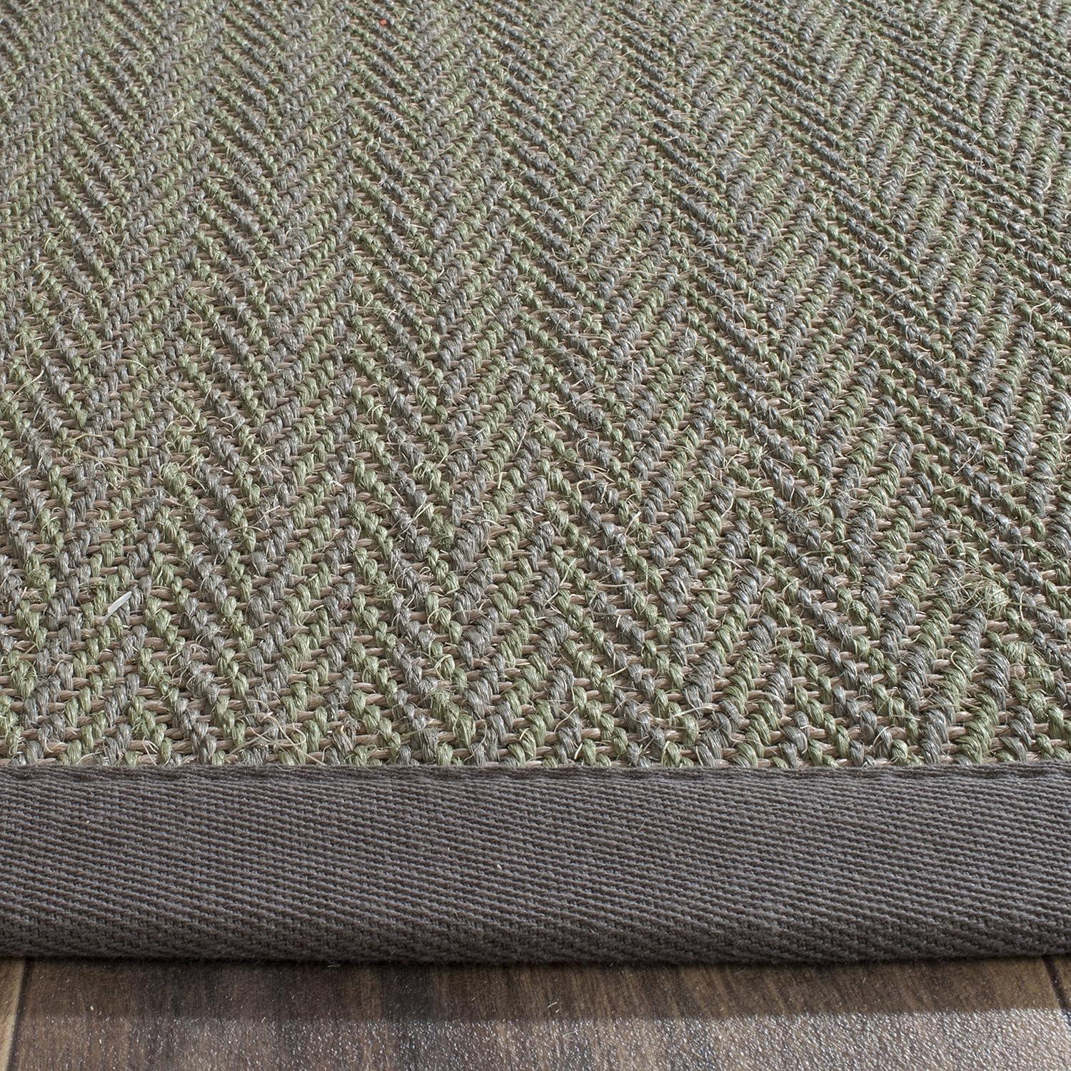 Natural Fiber NF444 Power Loomed Indoor Accent Rug - Grey Brown/Grey - 3'x5' - Safavieh.