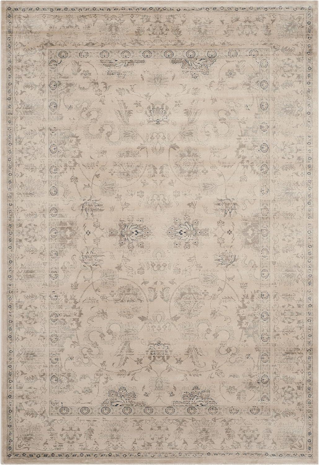 SAFAVIEH Vintage Dimitar Traditional Area Rug, Cream, 4' x 5'7"