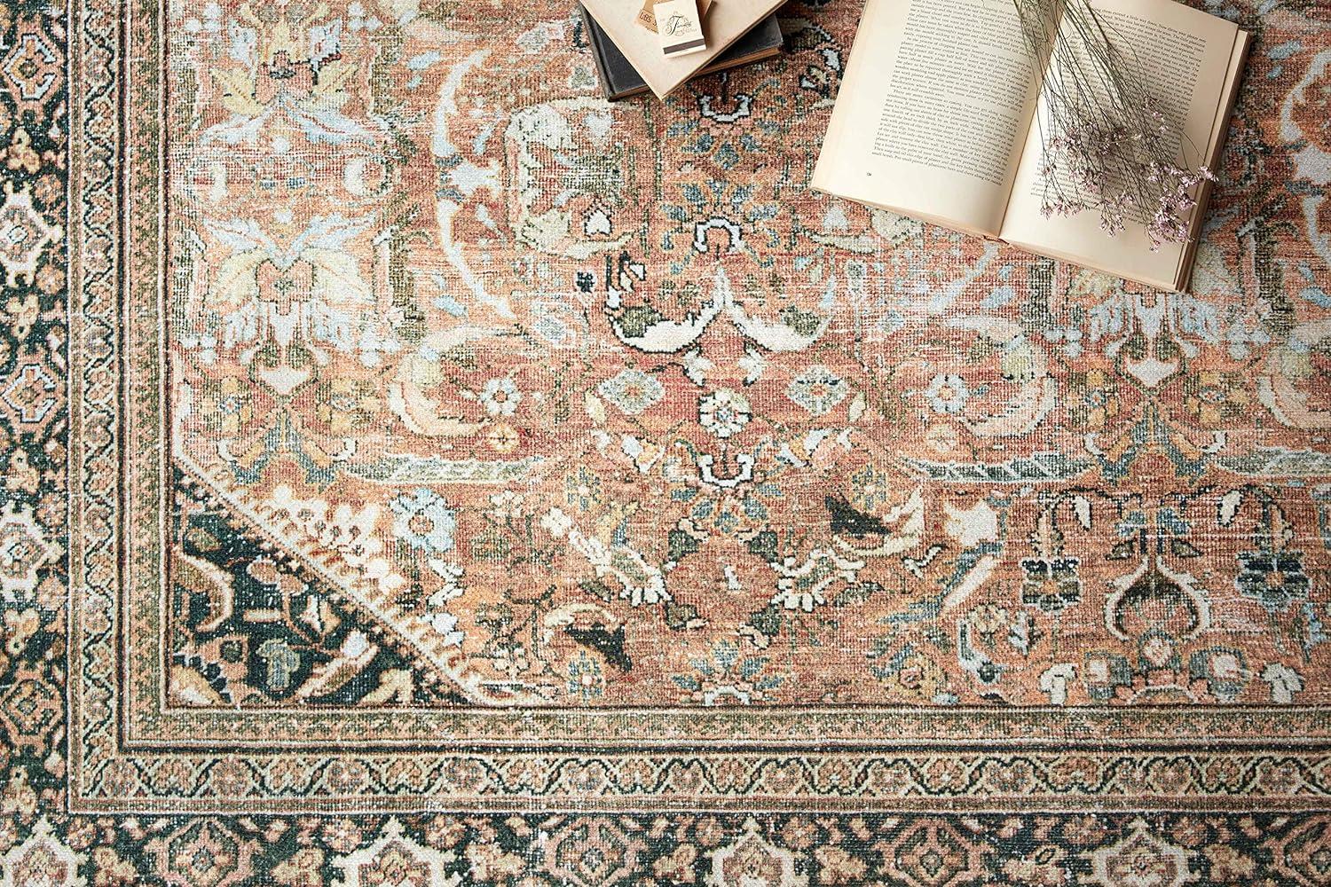 Loloi II Wynter WYN-02 Auburn / Multi Oriental Area Rug 2'-3" x 3'-9"