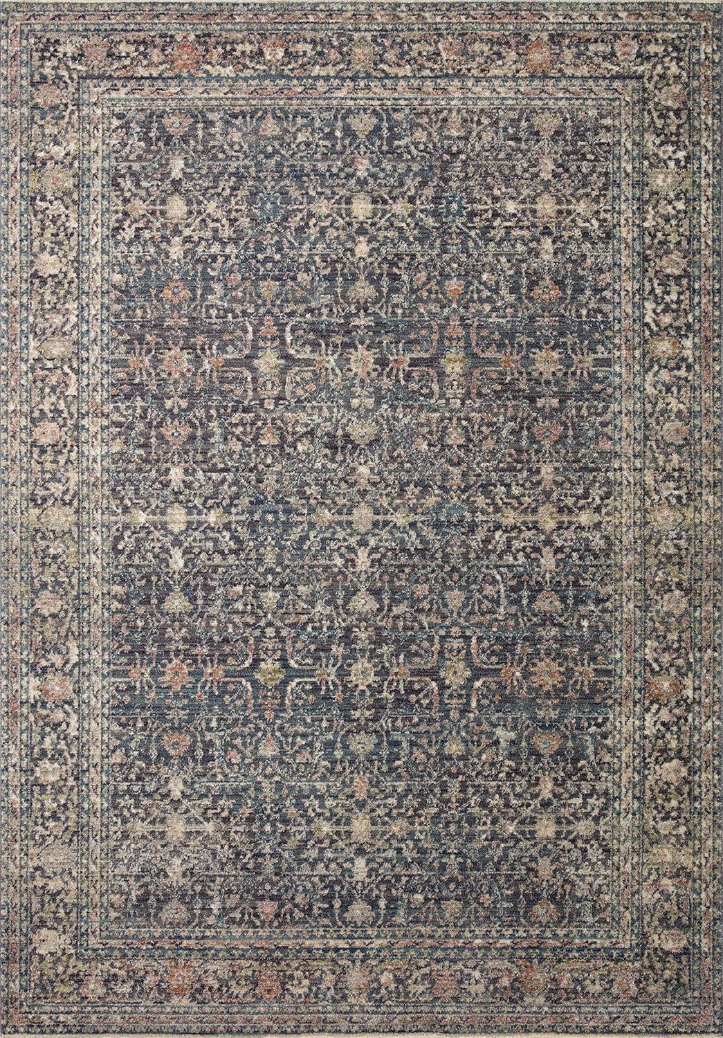 Jean Stoffer x Loloi Jean Stoffer x Loloi Bradbury Midnight / Multi Area Rug