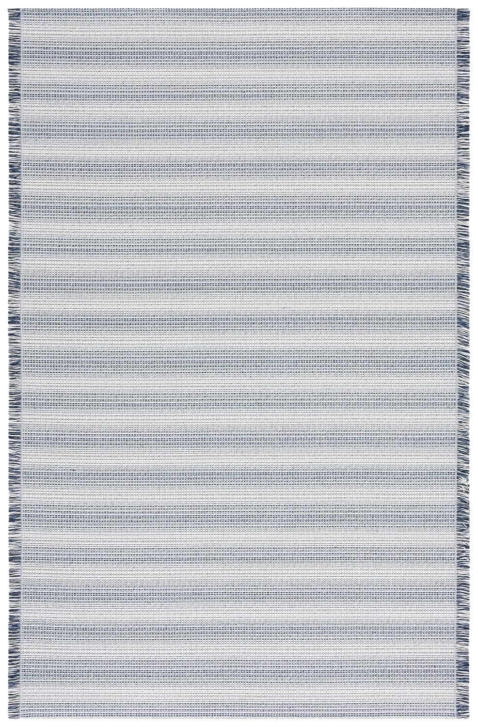 Augustine AGT501 Machine Made Indoor Area Rug - Ivory/Navy - 5'x7'-7" - Safavieh