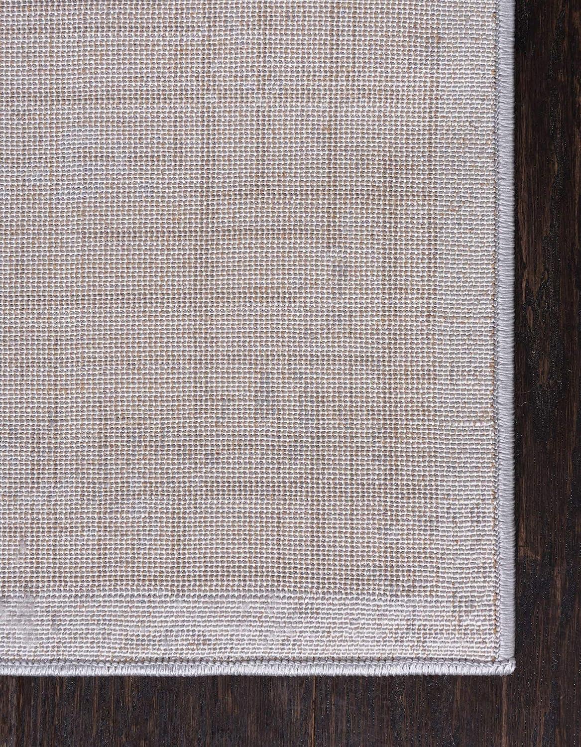 Unique Loom Aberdeen Collection Area Rug - Stanhope (5' 1" x 8' Rectangle Gray/Beige)