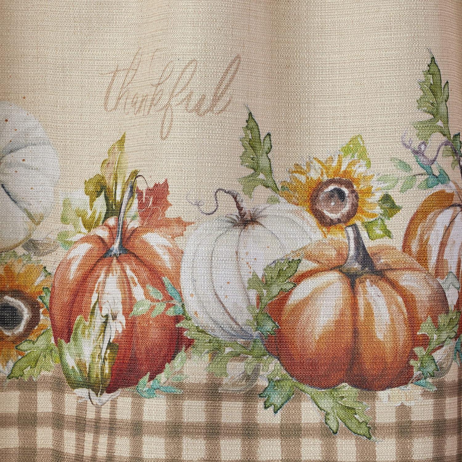 SKL Home Autumn Pumpkins Valance