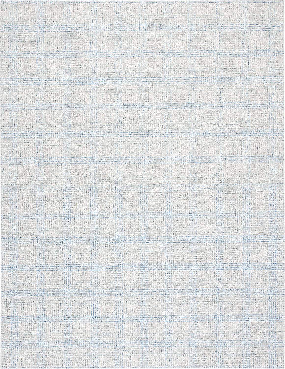 SAFAVIEH Abstract Valentina Plaid Area Rug, Ivory/Beige, 9' x 12'