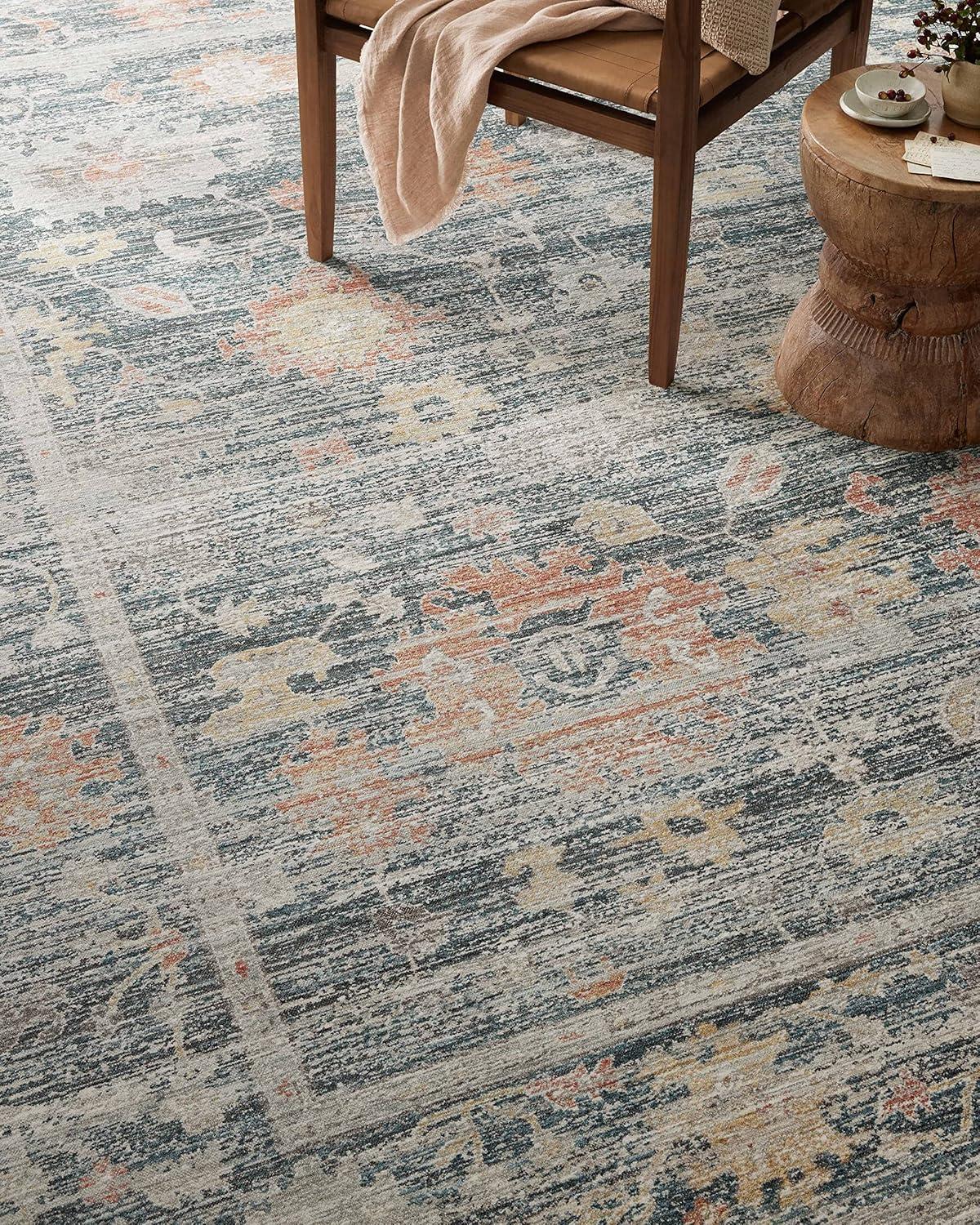 Magnolia Home by Joanna Gaines x Loloi Magnolia Home By Joanna Gaines X Loloi Millie Blue / Multi Area Rug
