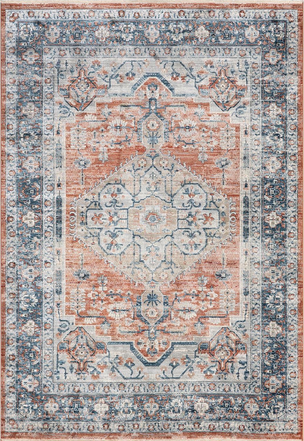 Nuloom Zara Vintage Medallion Indoor Area Rug