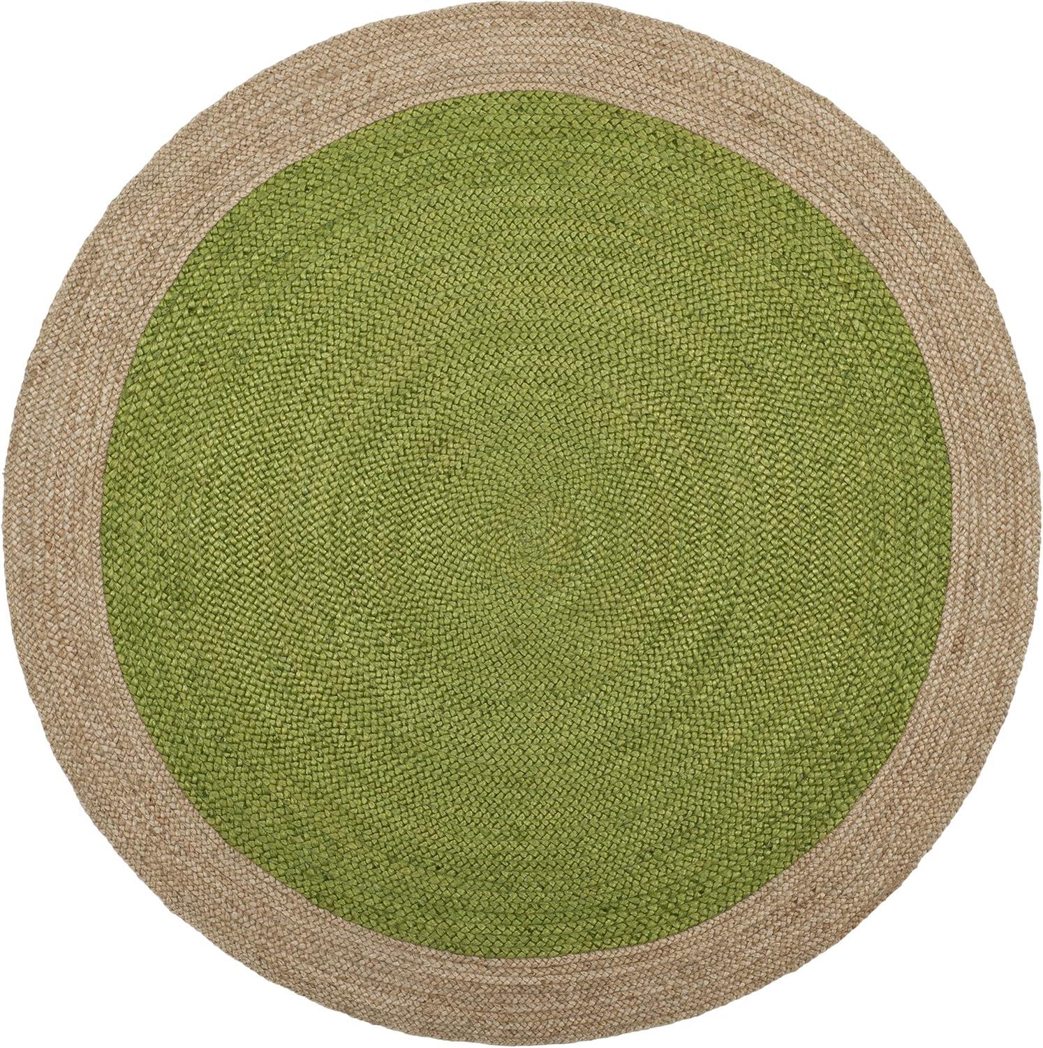 Vicksburg Natural Fiber Hand Woven Jute Solid Color Rug