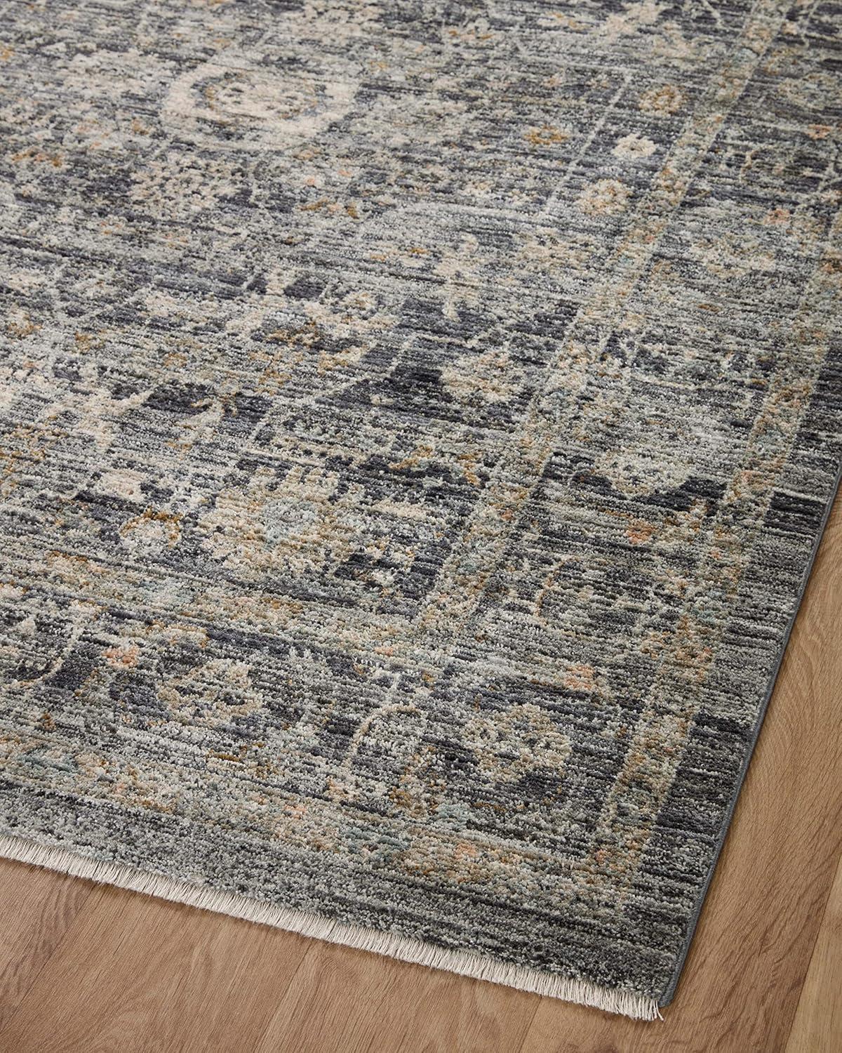 Jean Stoffer x Loloi Katherine Midnight / Tobacco Area Rug