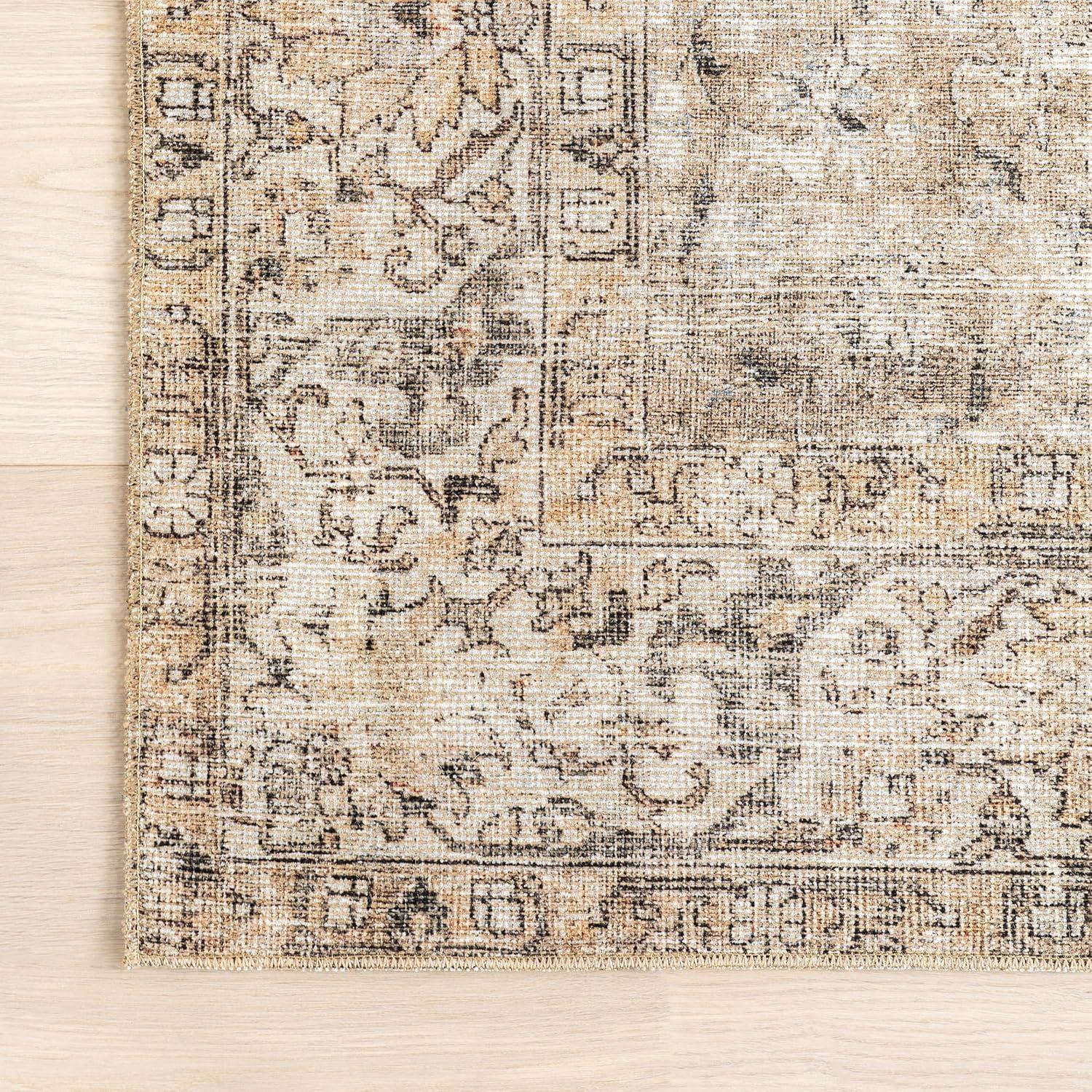 Nuloom Hillstone Collection Traditional Vintage Medallion Indoor Area Rug