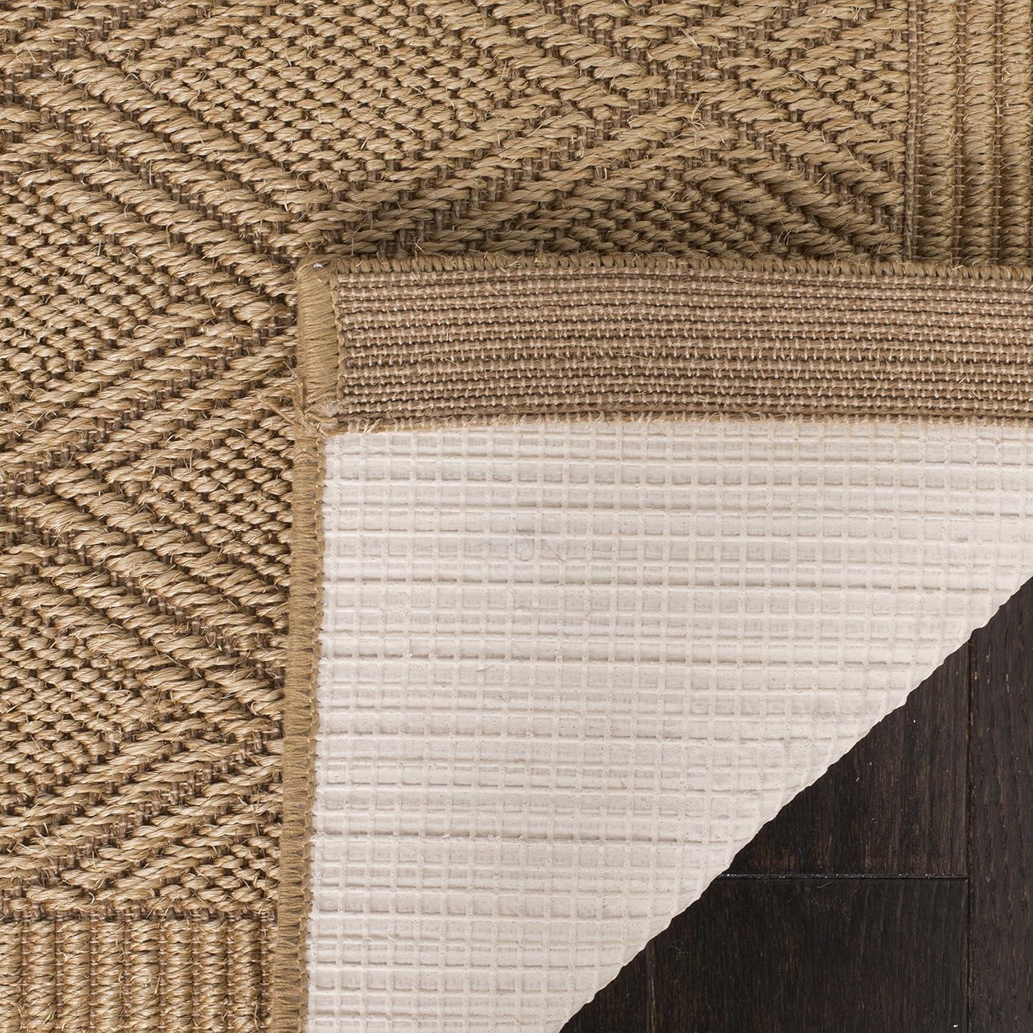 Palm Beach PAB359 Power Loomed Area Rug - Natural - 4'x6' - Safavieh.