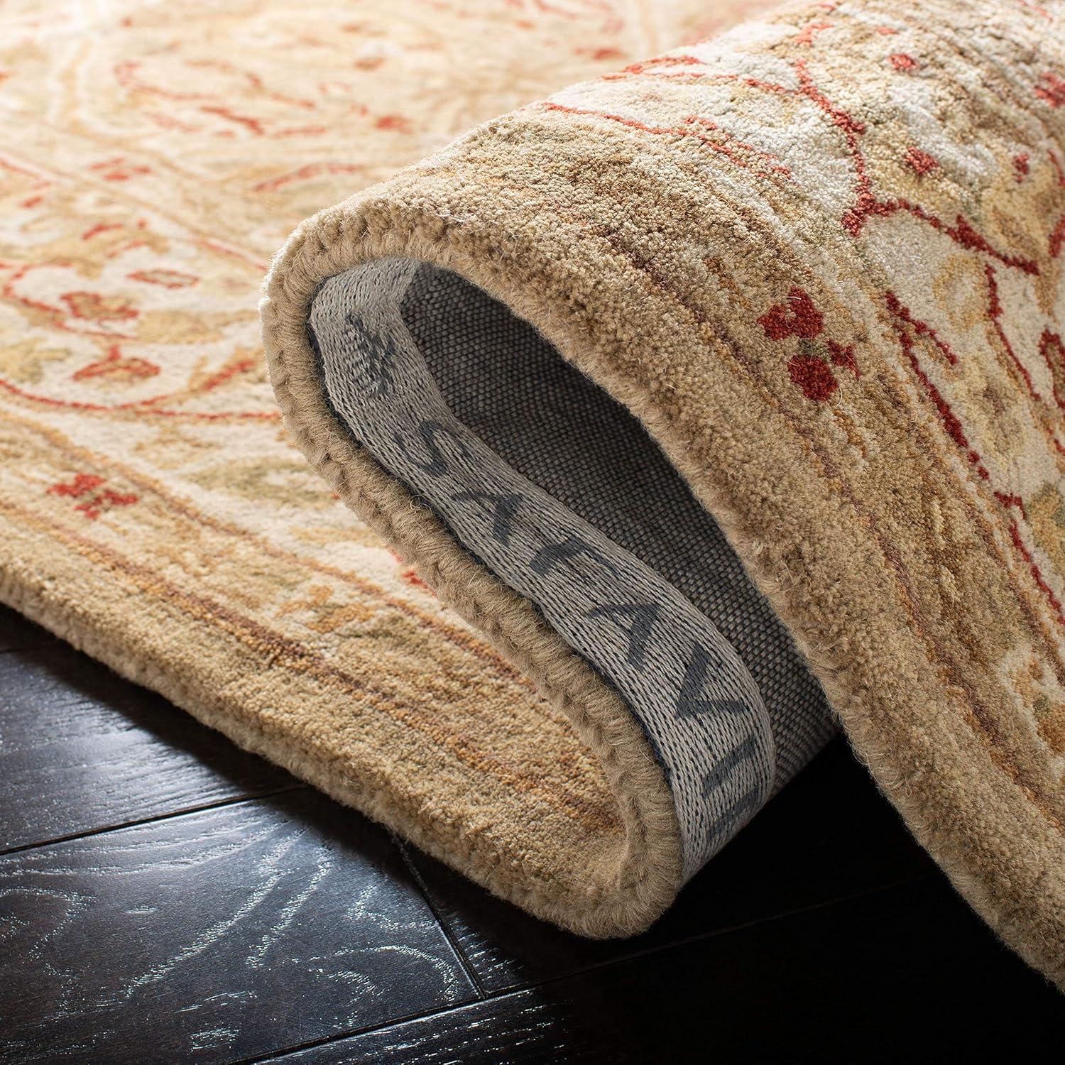 Persian Legend PL819 Hand Tufted Indoor Runner Rug - 2'6"x12' - Moss/Beige - Safavieh