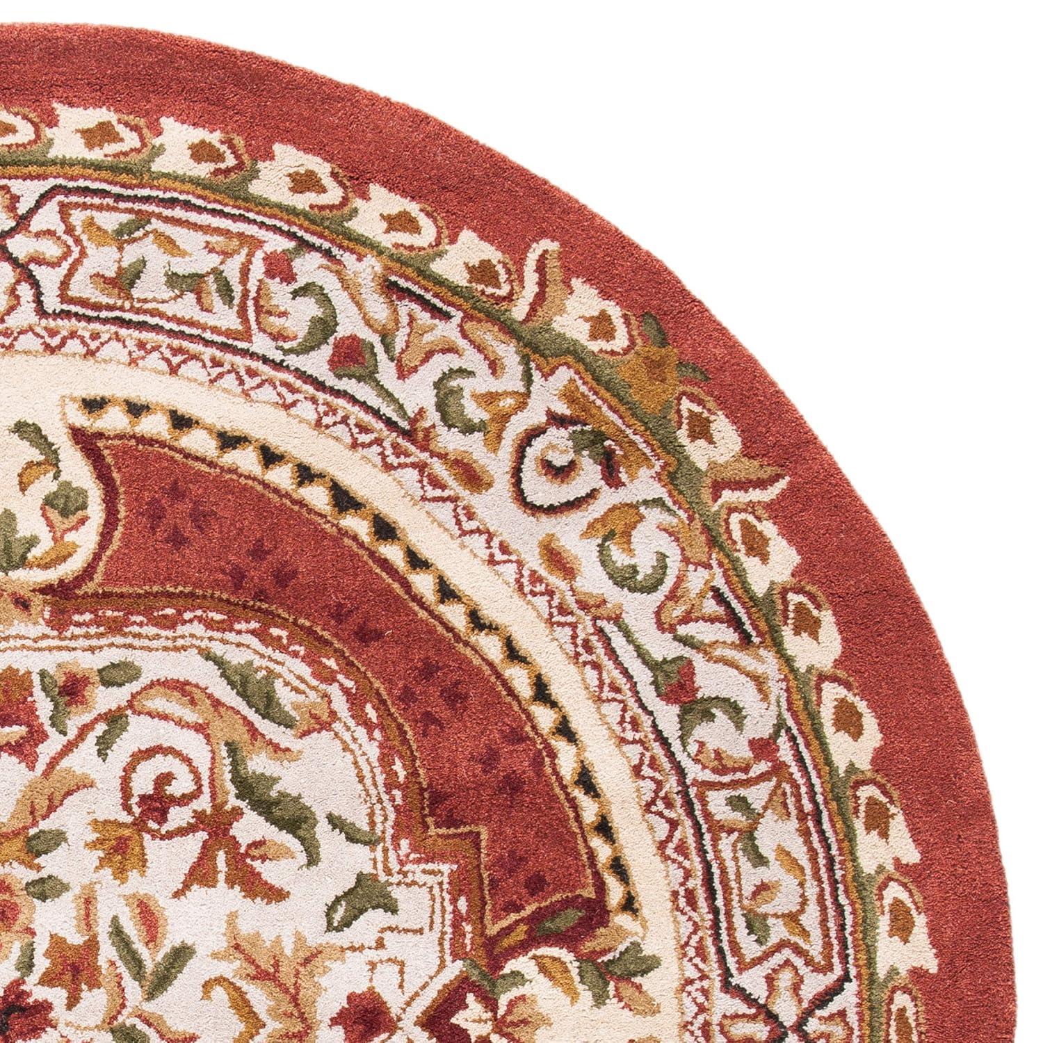 SAFAVIEH Classic Flanagan Oriental Wool Area Rug, Burgundy, 2' x 3'