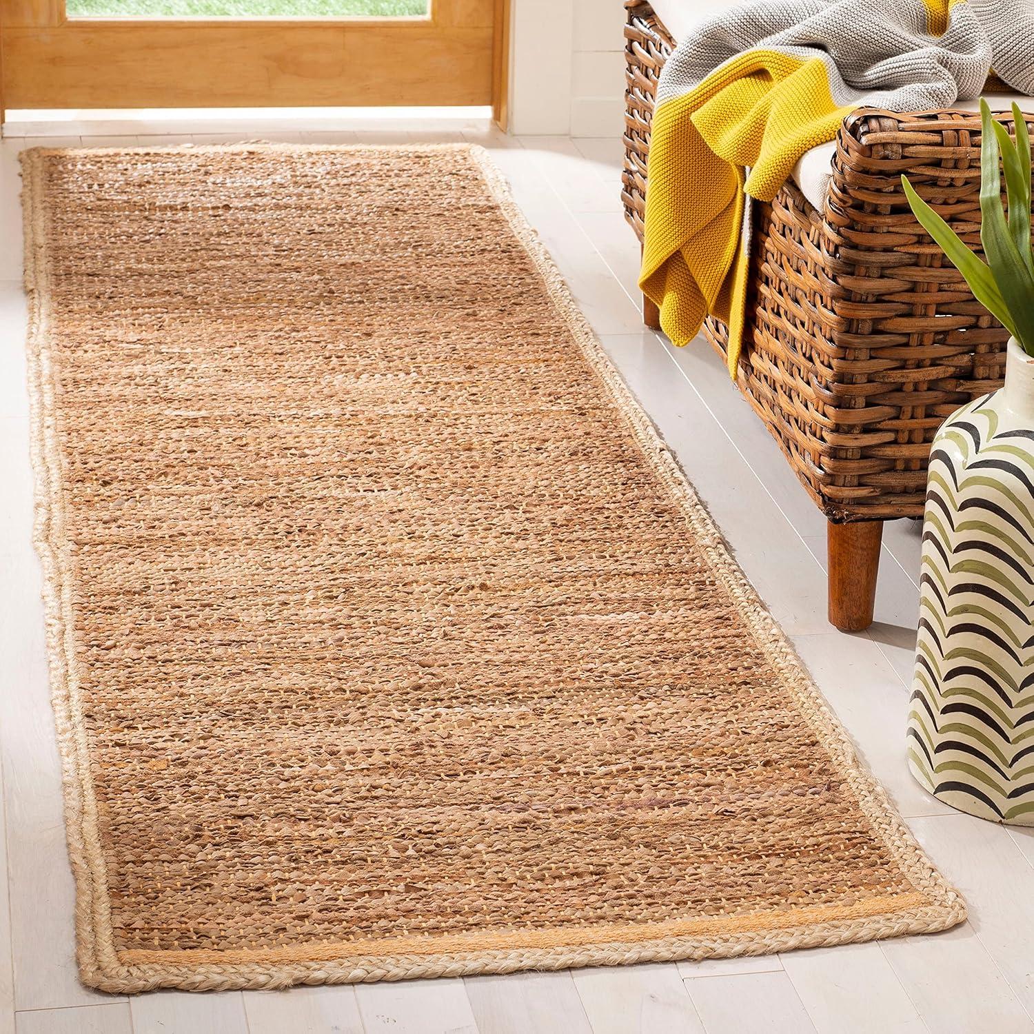 Cape Cod CAP901 Woven Indoor Accent Rug - Camel/Natural - 3'x5' - Safavieh
