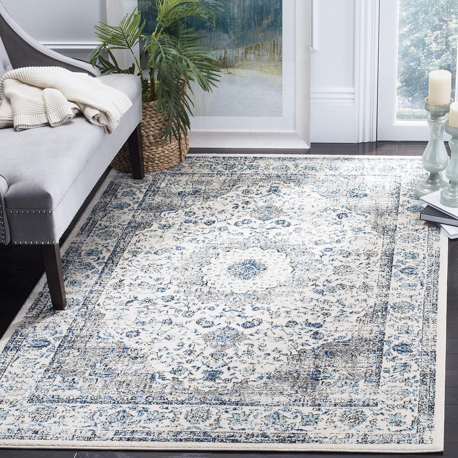 Evoke EVK220 Power Loomed Area Rug  - Safavieh