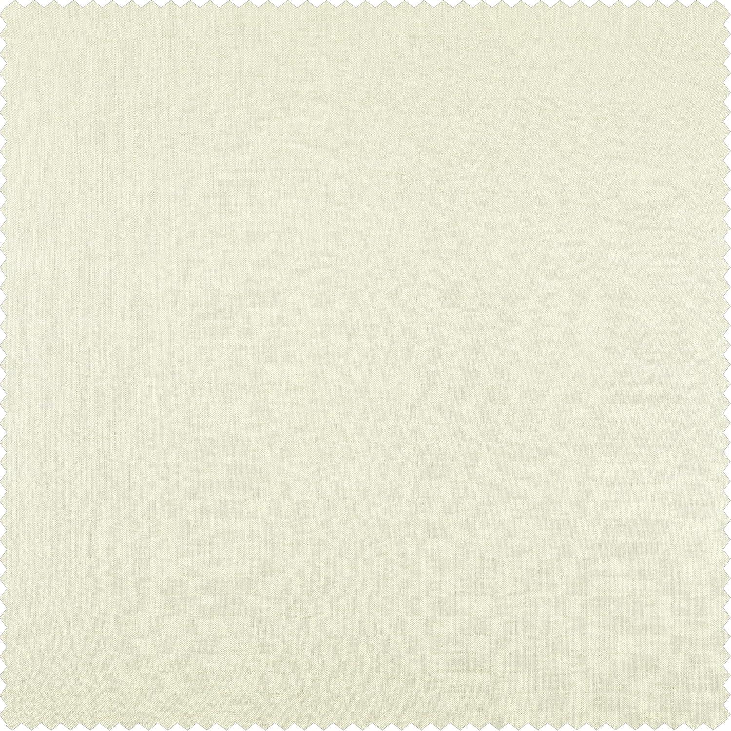 Exclusive Fabrics  Signature French Linen Sheer Curtain (1 Panel) 50 X 120 - Birch